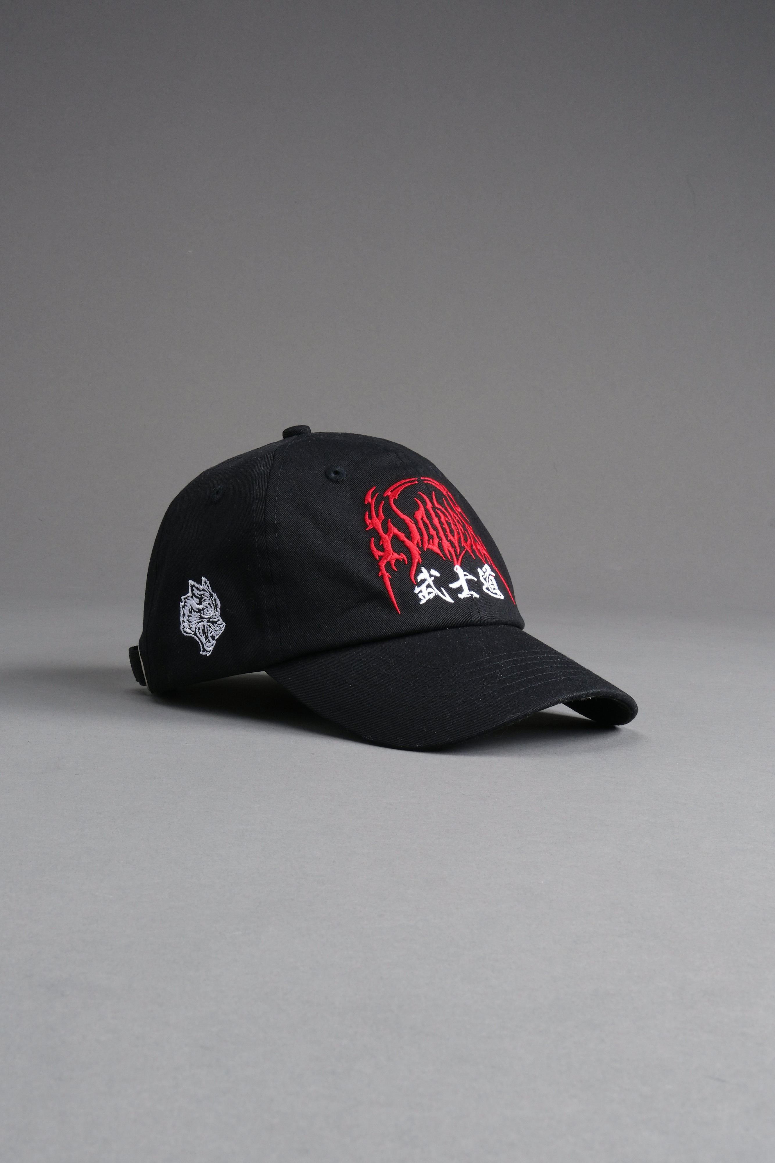 Hesh Kanji Dad Hat V2 in Black