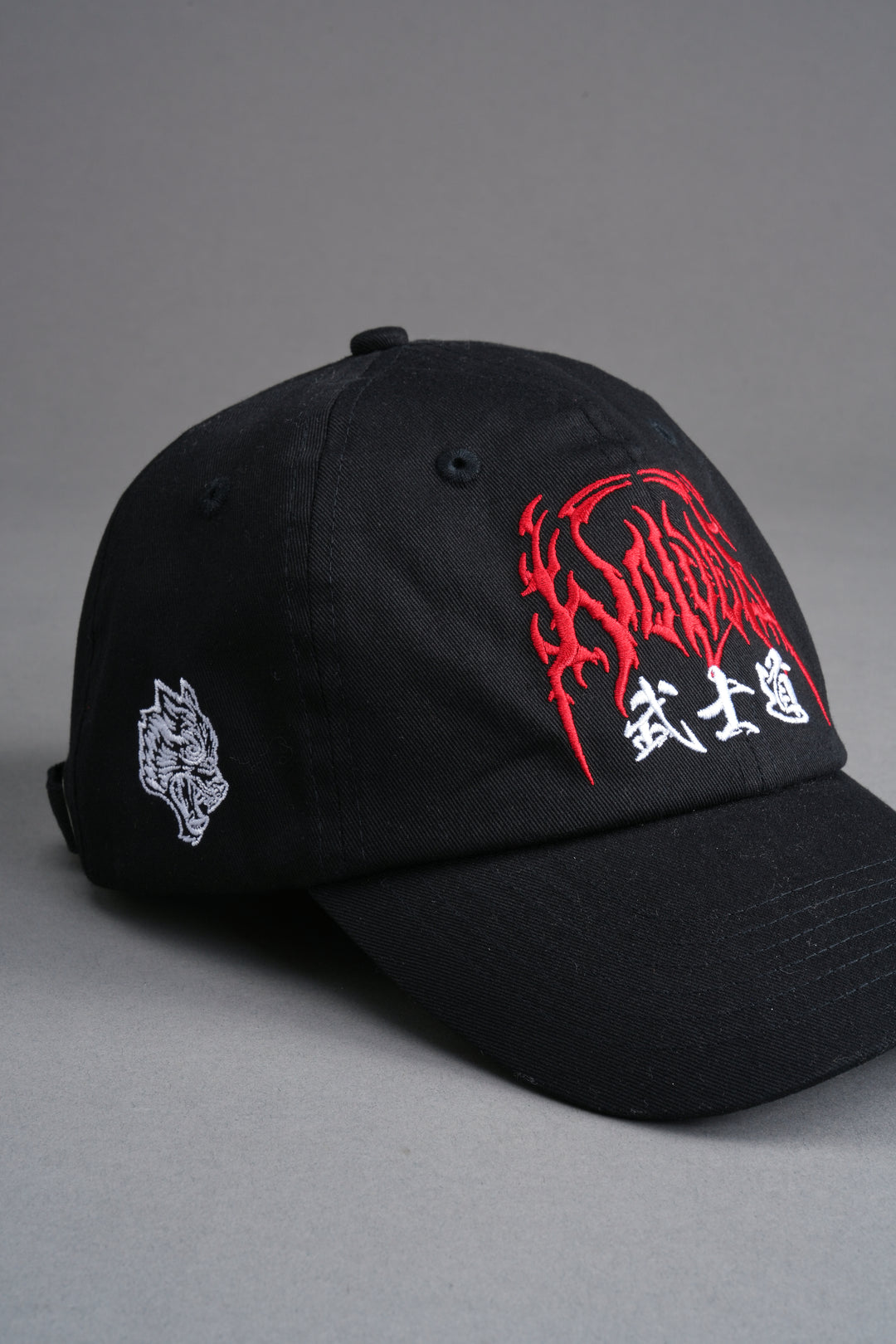 Hesh Kanji Dad Hat V2 in Black
