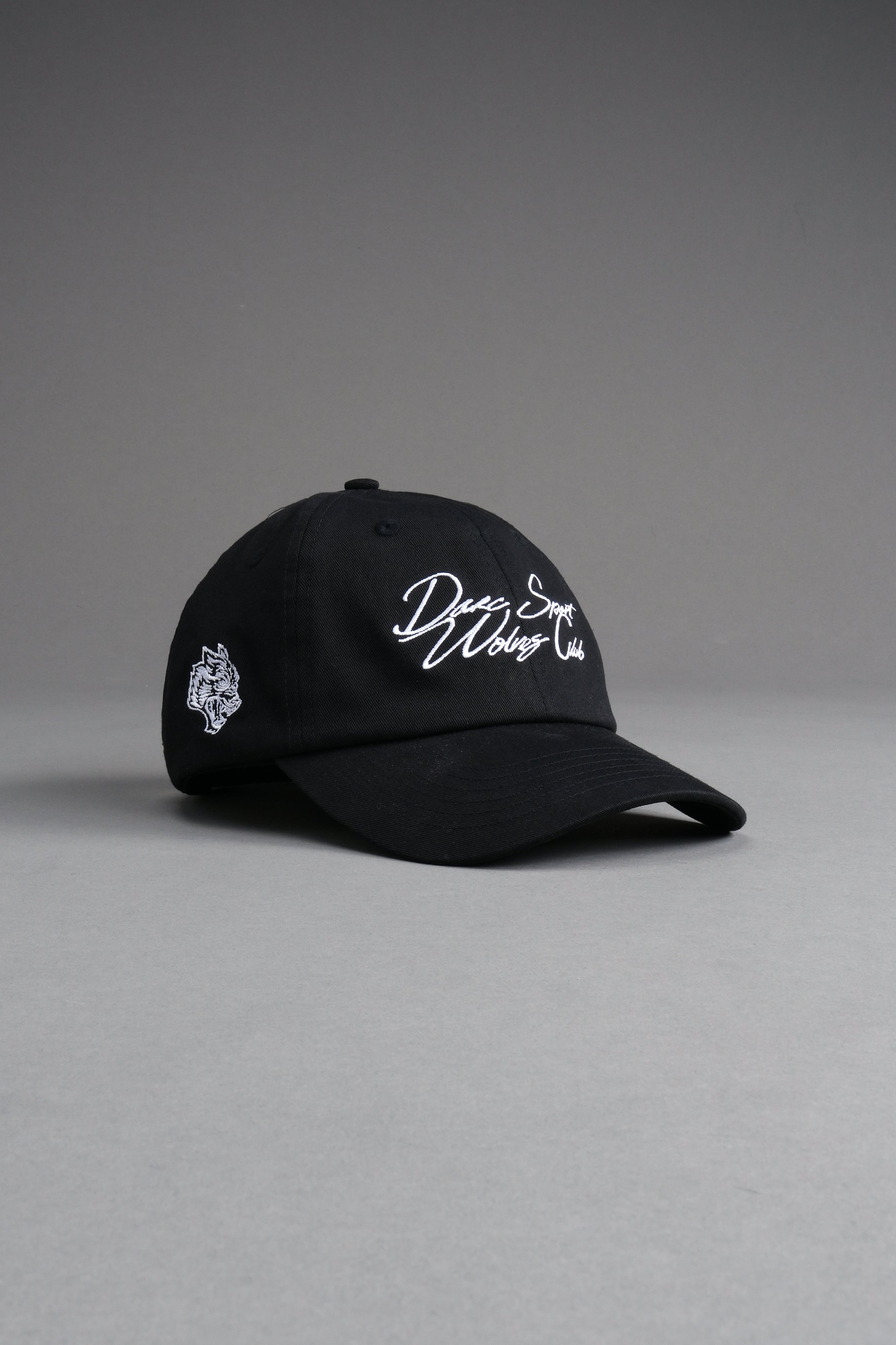 Written in Strength Dad Hat V2 in Black