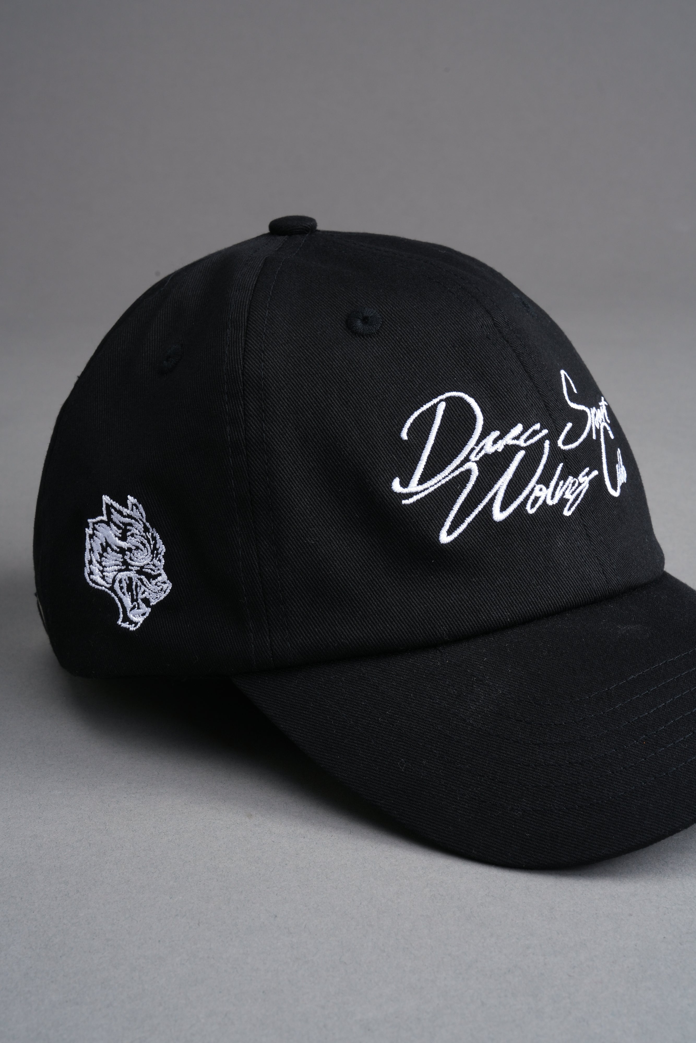 Written in Strength Dad Hat V2 in Black