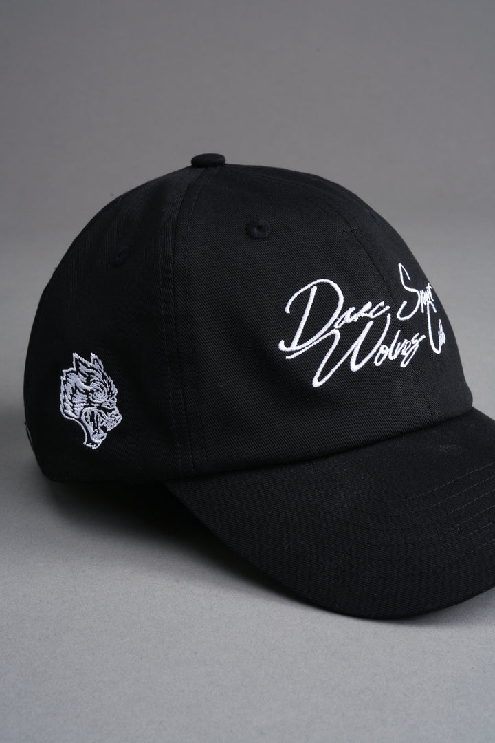 Written in Strength Dad Hat V2 in Black