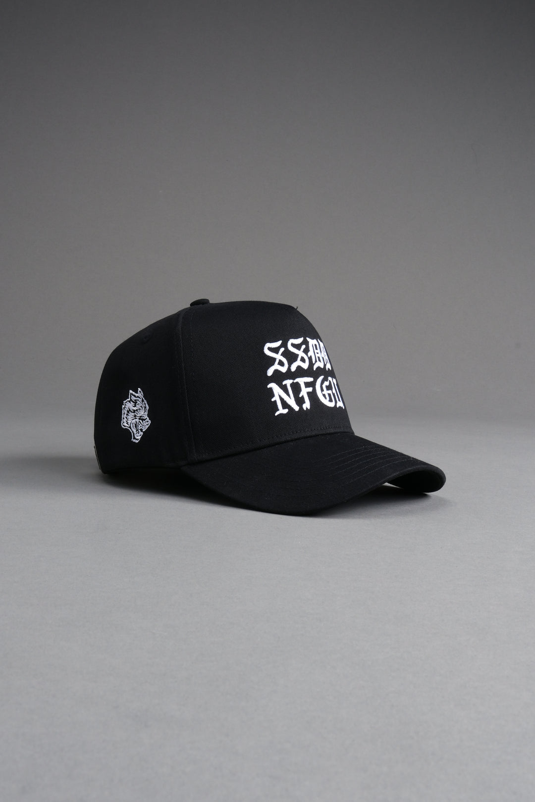 SSDD 5 Panel Hat in Black