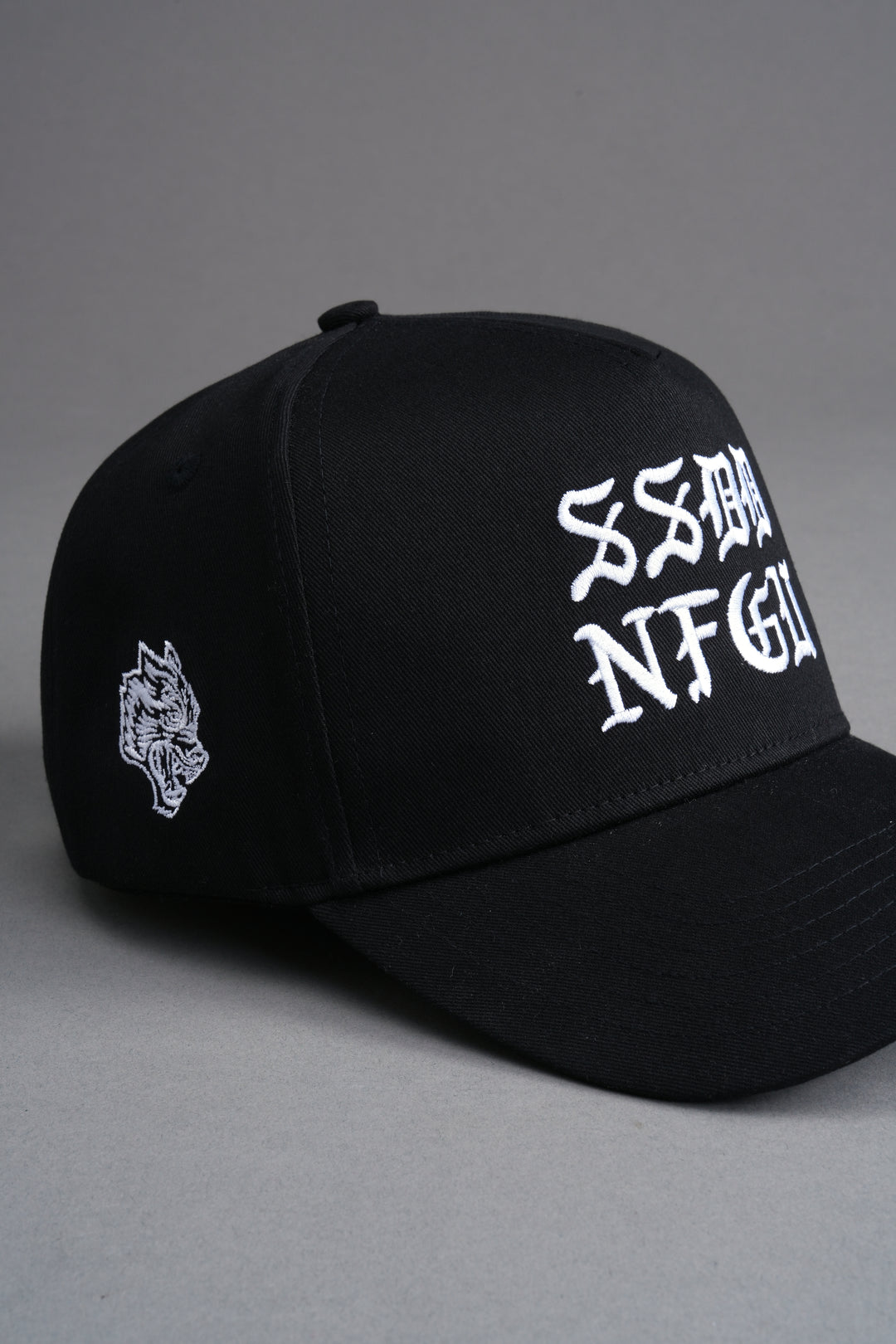 SSDD 5 Panel Hat in Black