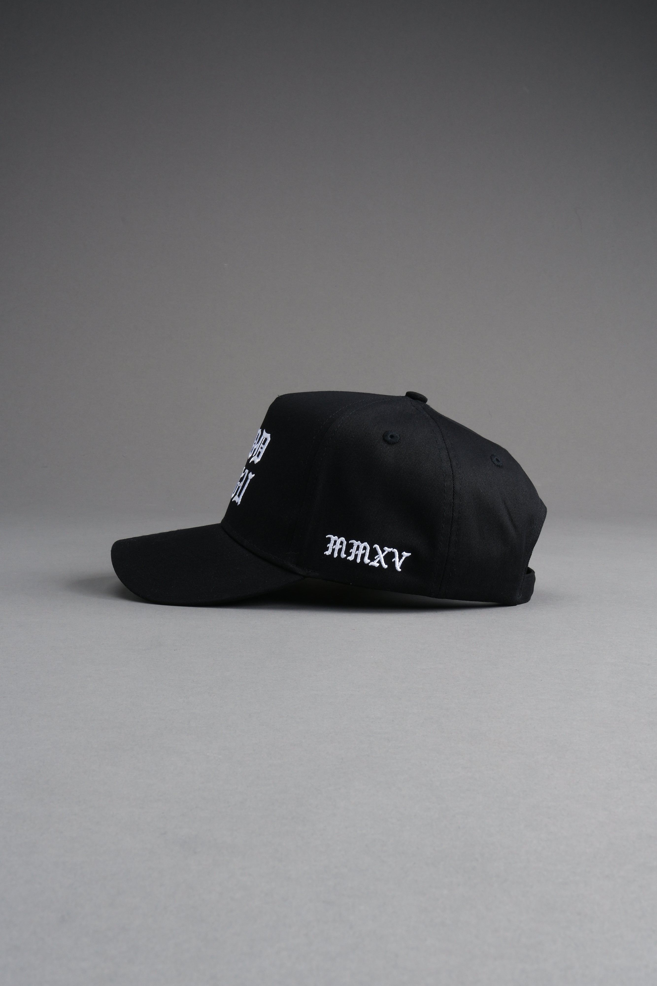 SSDD 5 Panel Hat in Black