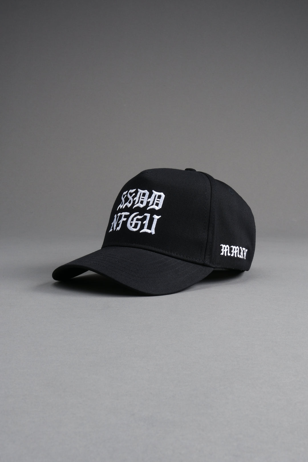 SSDD 5 Panel Hat in Black