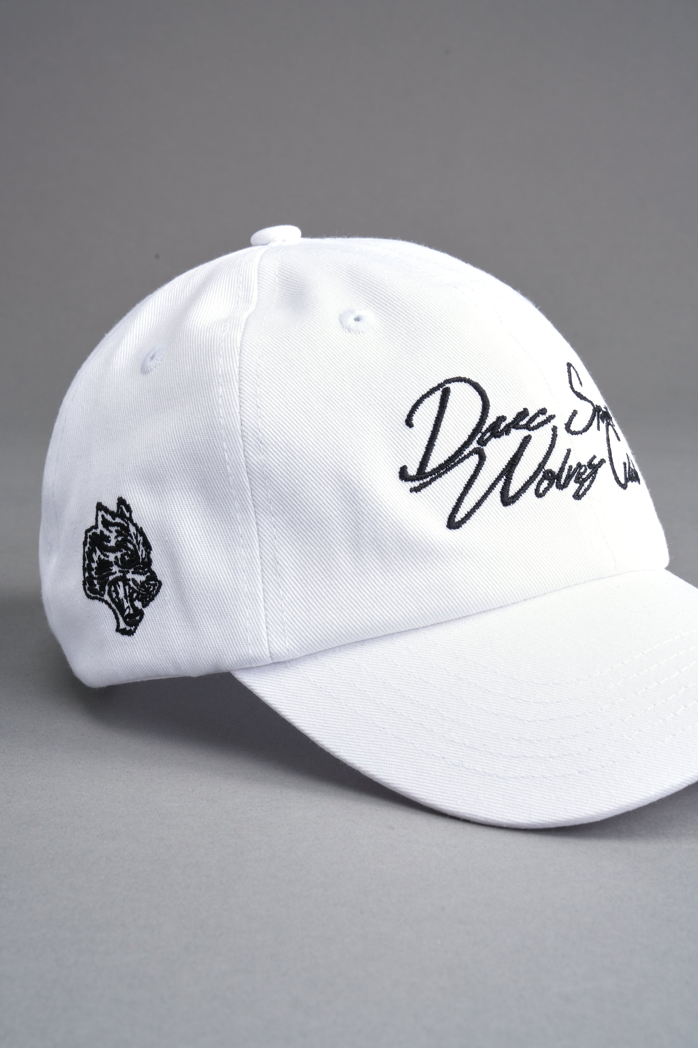 Written in Strength Dad Hat V2 in White