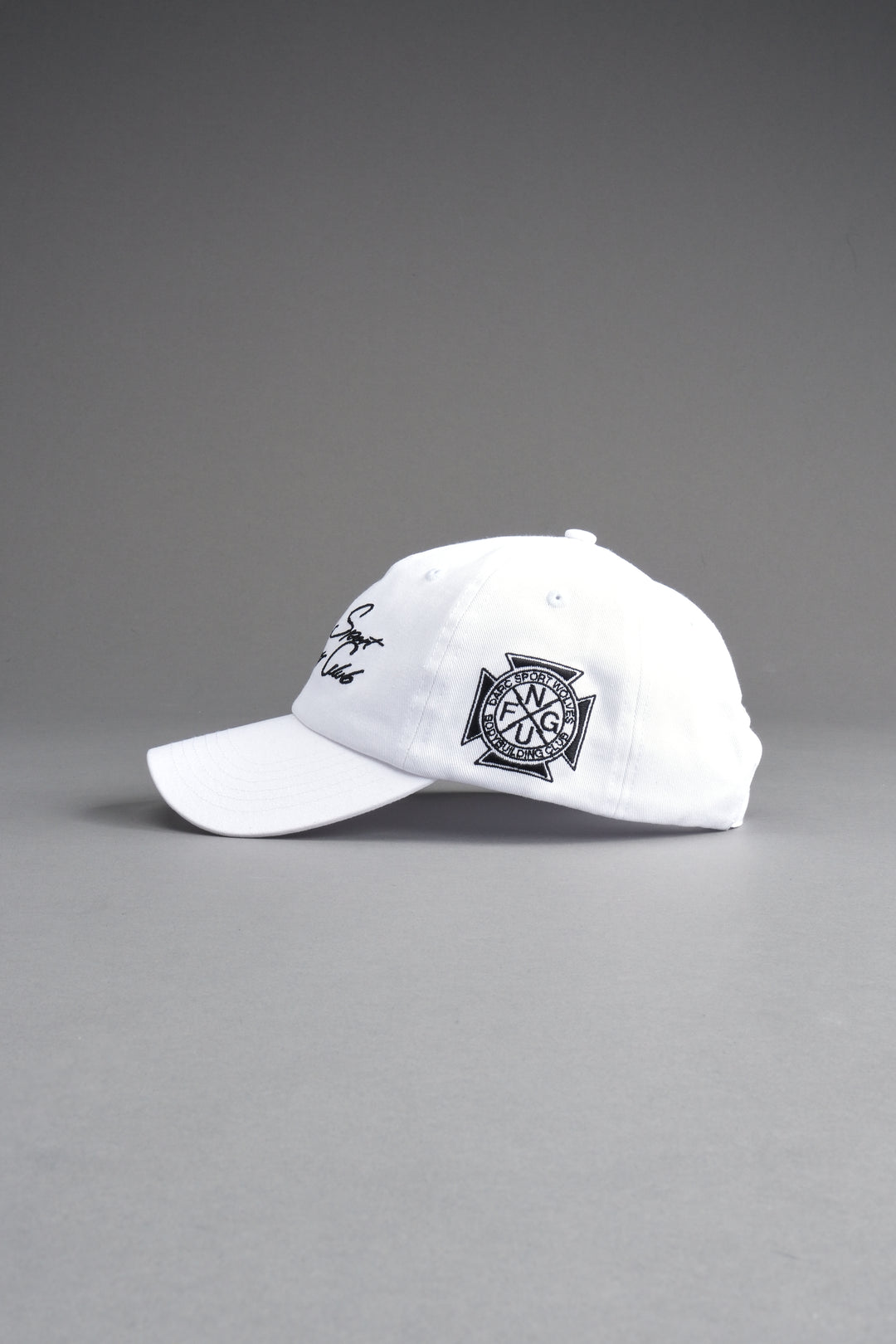 Written in Strength Dad Hat V2 in White
