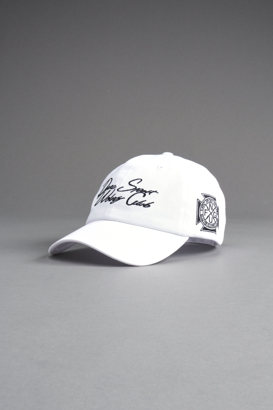 Written in Strength Dad Hat V2 in White
