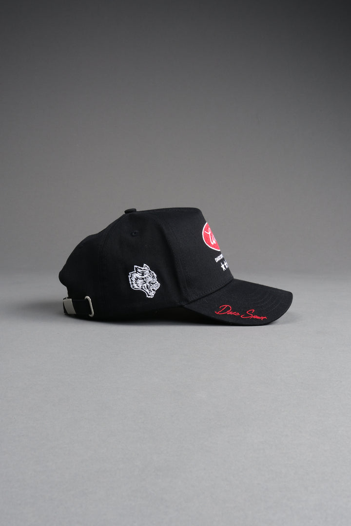 Us Forever 5 Panel Hat in Black