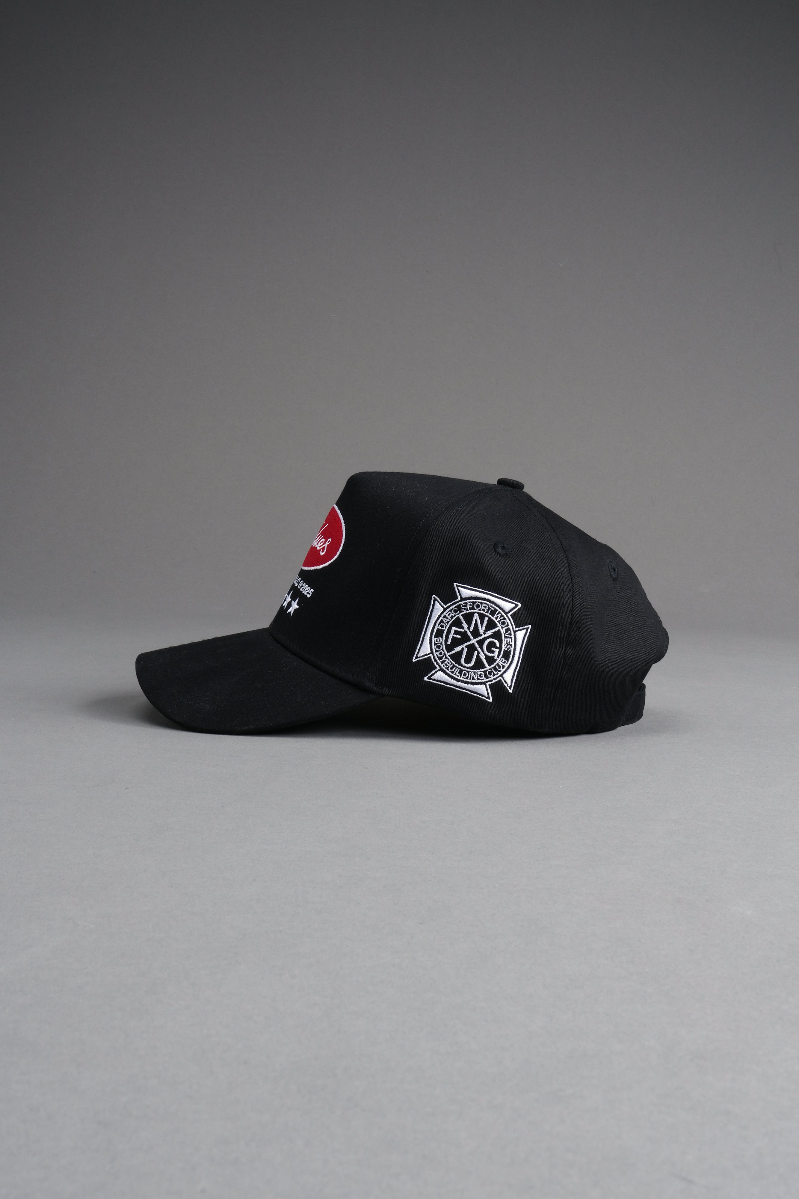 Us Forever 5 Panel Hat in Black