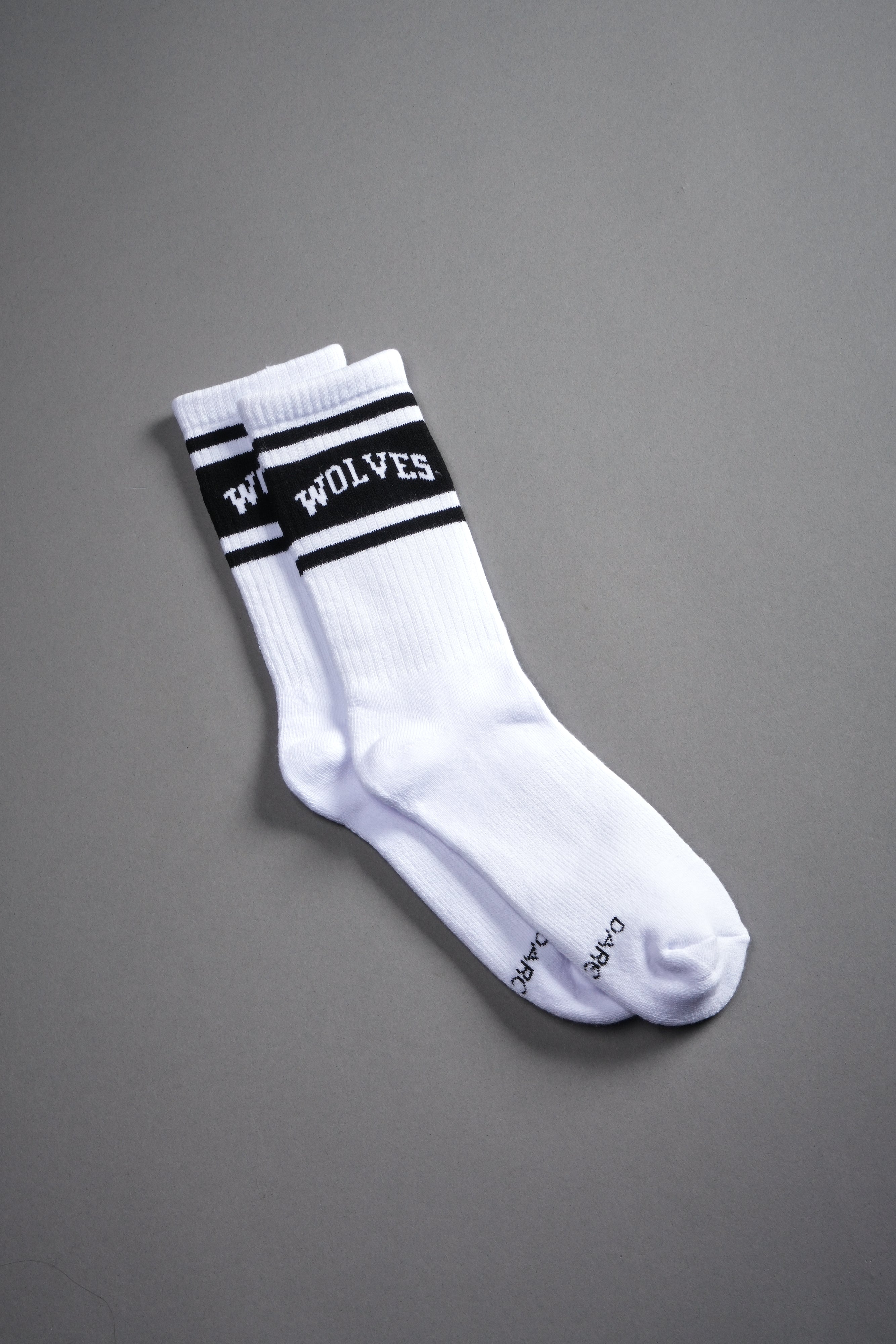 Loyalty Classic Socks in White/Black/Black