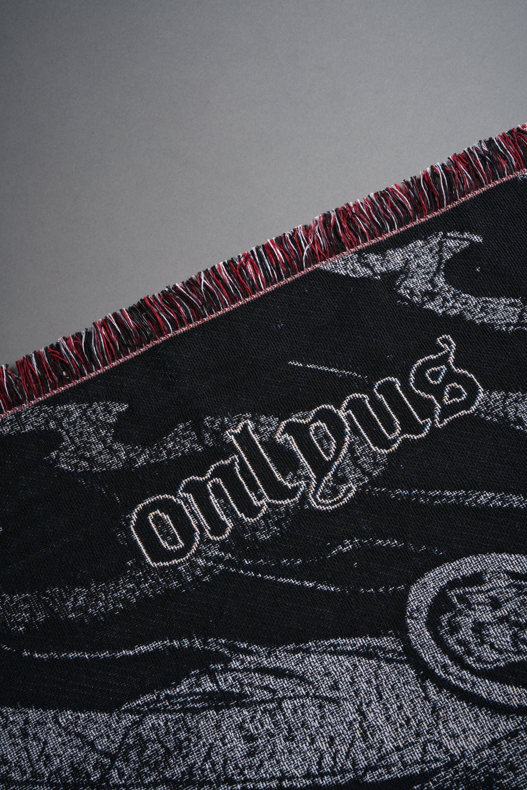 Darc Samurai Tapestry Blanket in Black