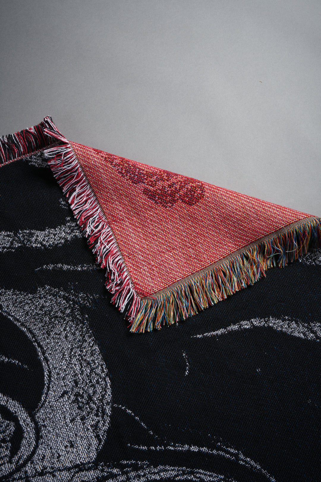 Darc Samurai Tapestry Blanket in Black