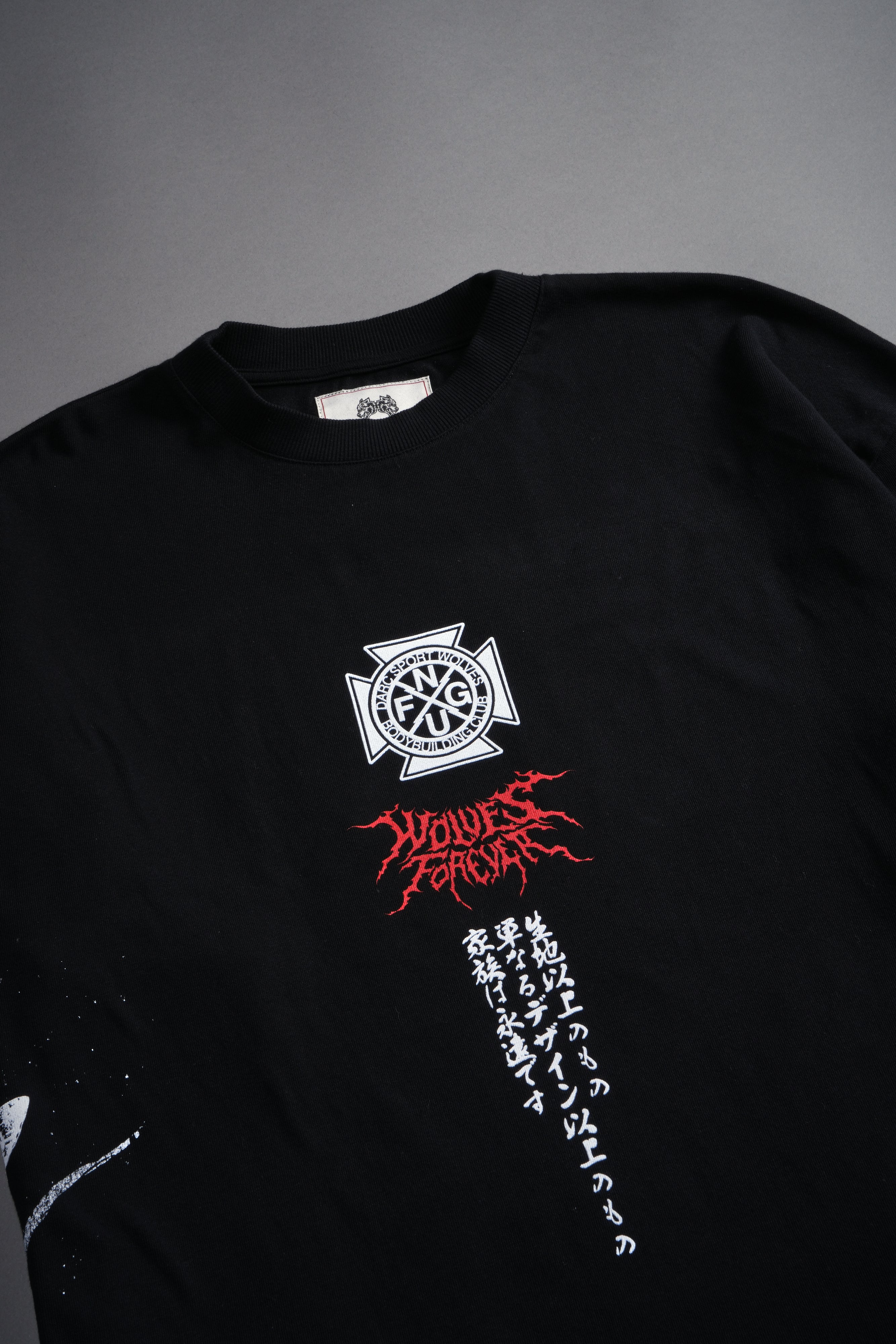 Darc Shinigami "Side By Side" Series Premium Tee in Black
