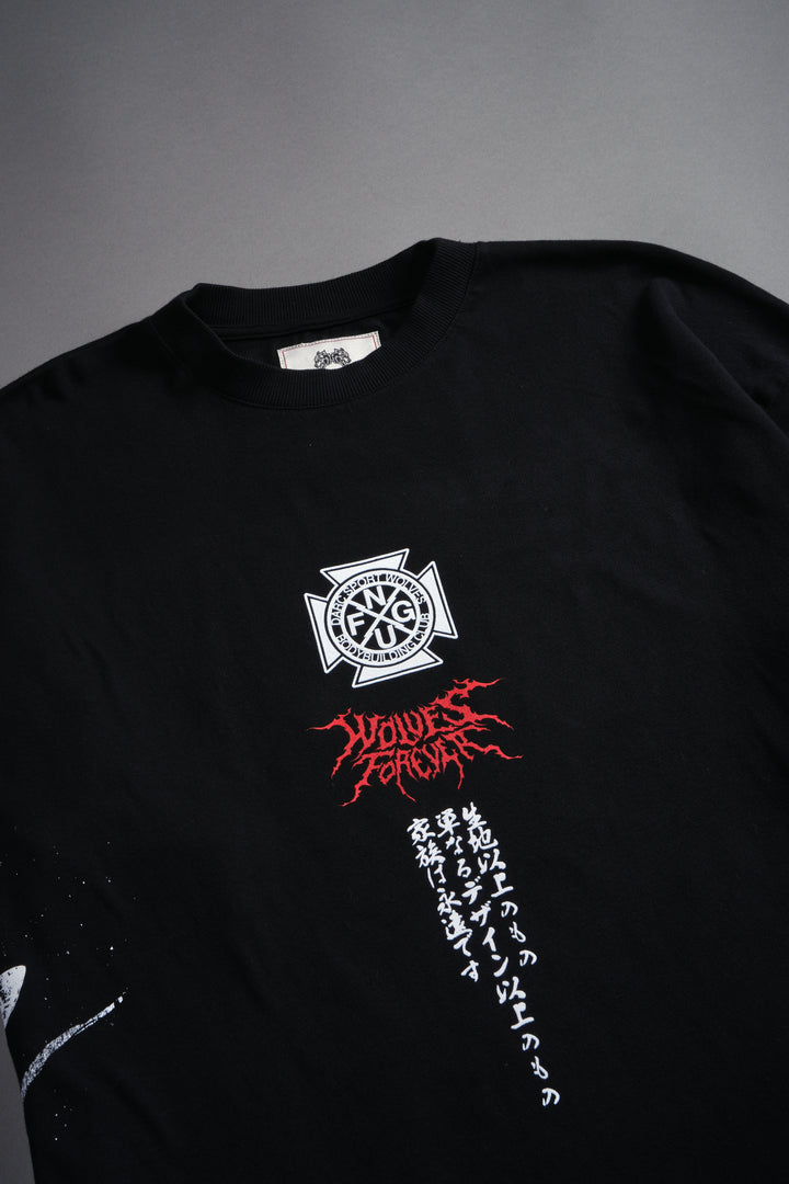 Darc Shinigami "Side By Side" Series Premium Tee in Black