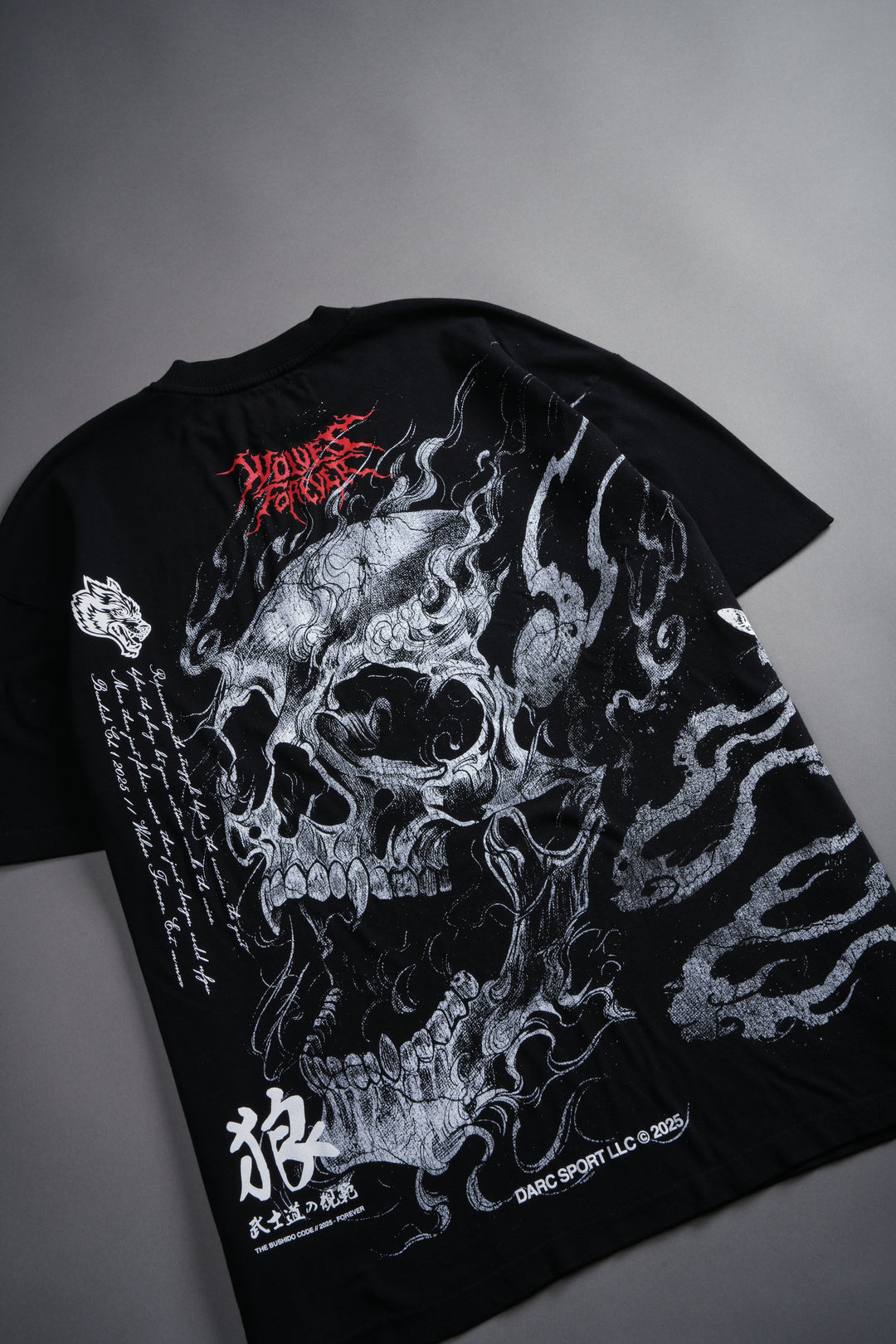 Darc Shinigami "Side By Side" Series Premium Tee in Black