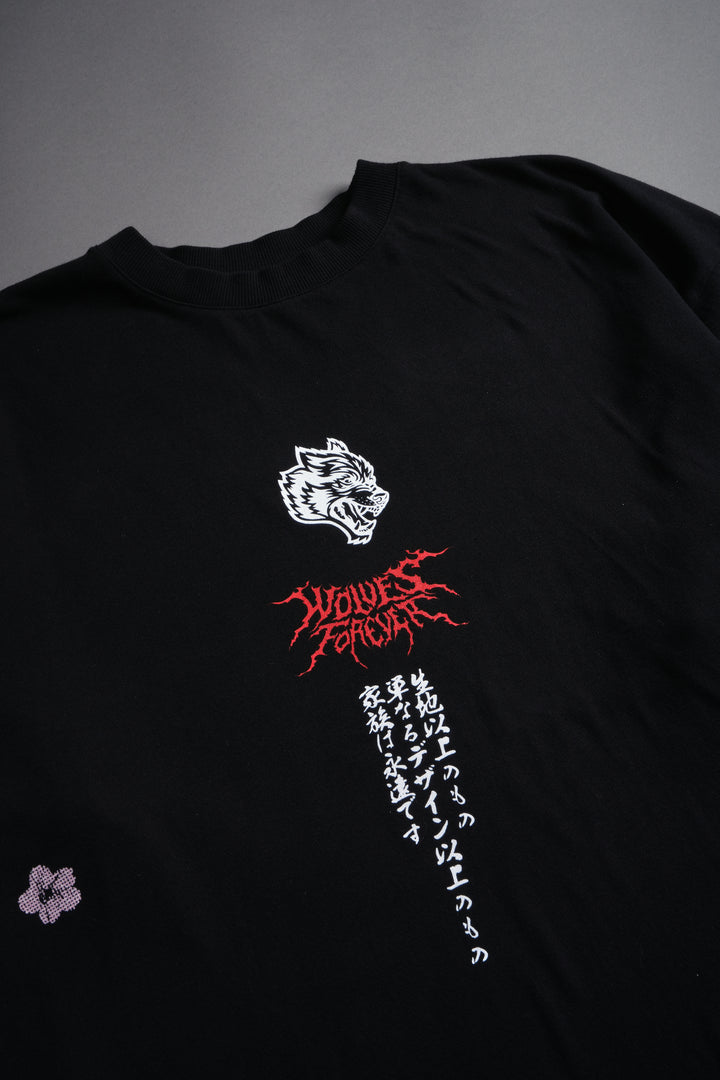 Darc Kitsune "Side By Side" Series Premium Tee in Black