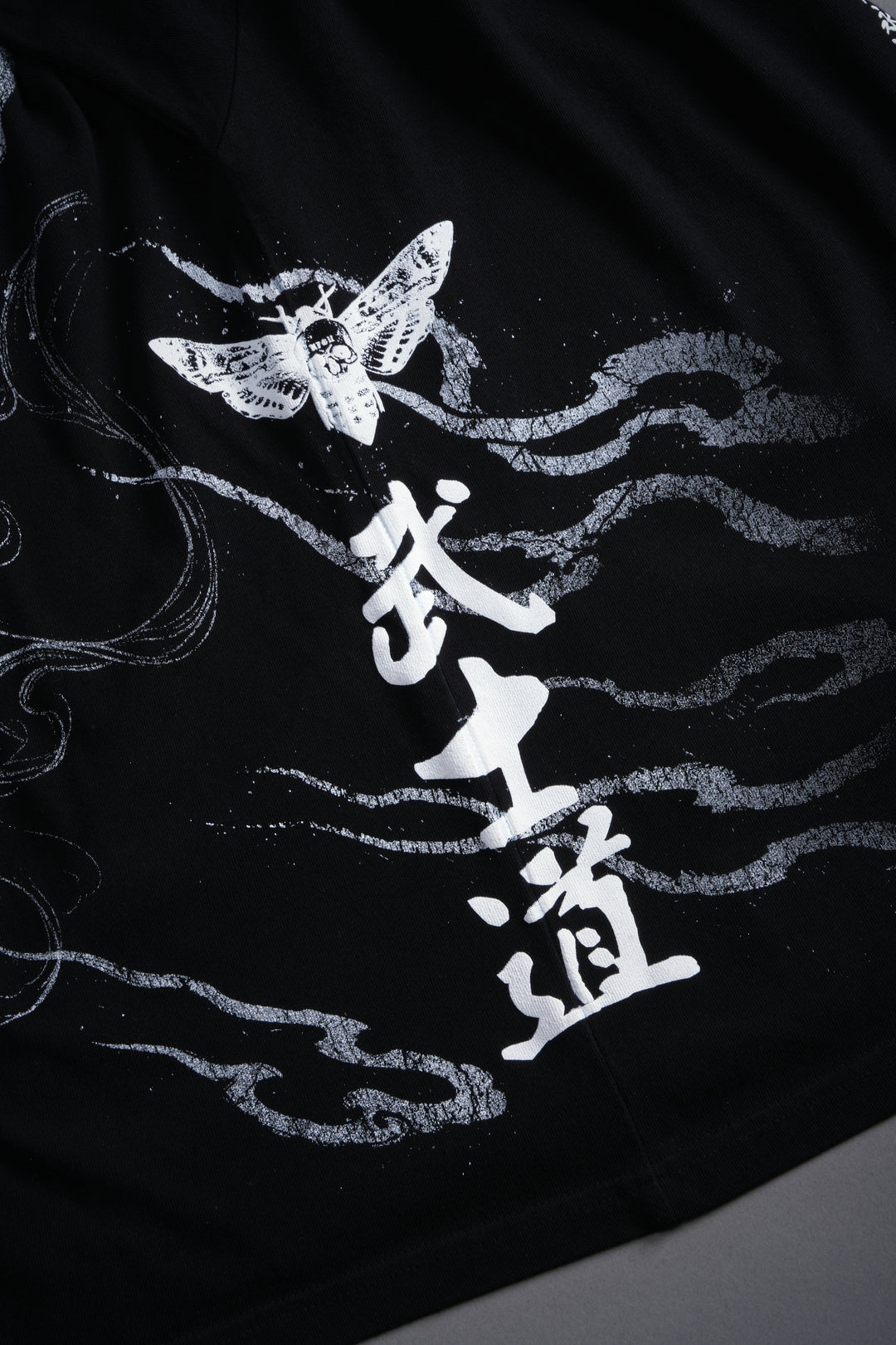Darc Hannya "Side By Side" Series Premium Tee in Black