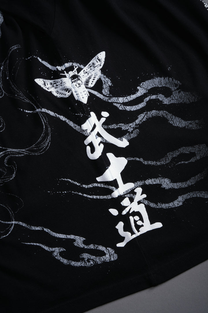 Darc Hannya "Side By Side" Series Premium Tee in Black