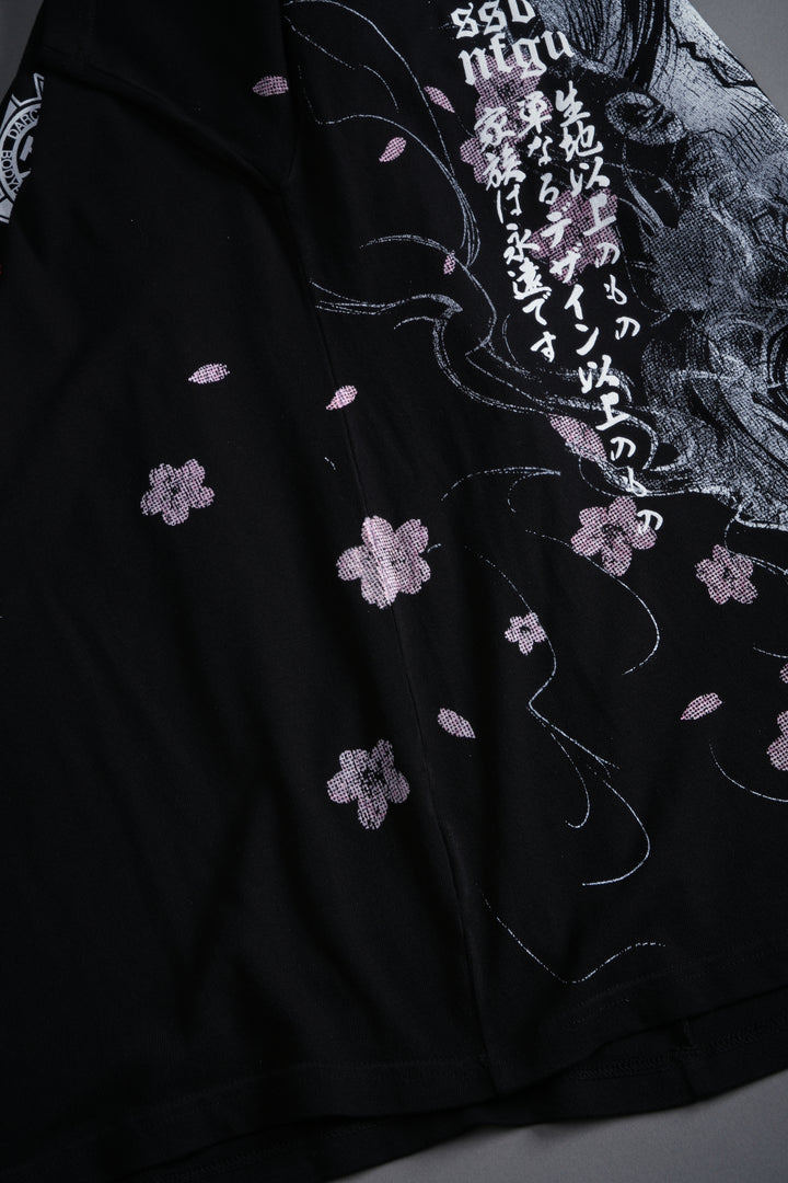 Darc Hannya "Side By Side" Series Premium Tee in Black