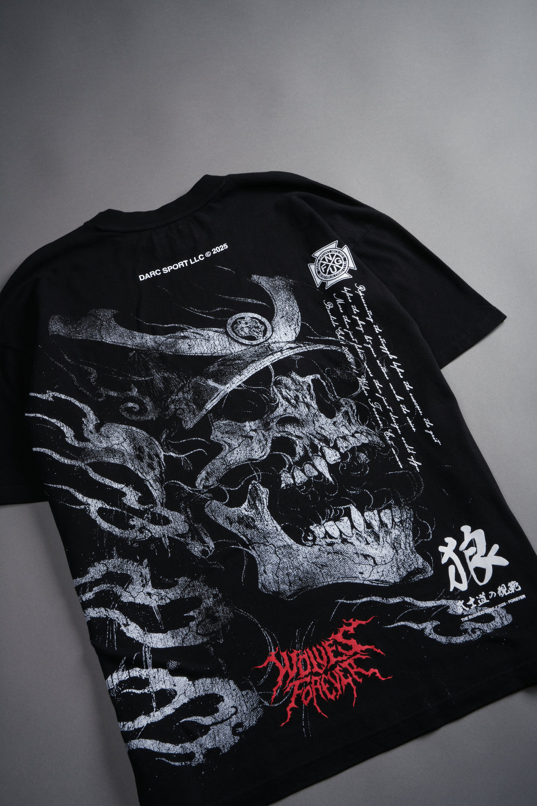 Darc Samurai "Side By Side" Series Premium Tee in Black
