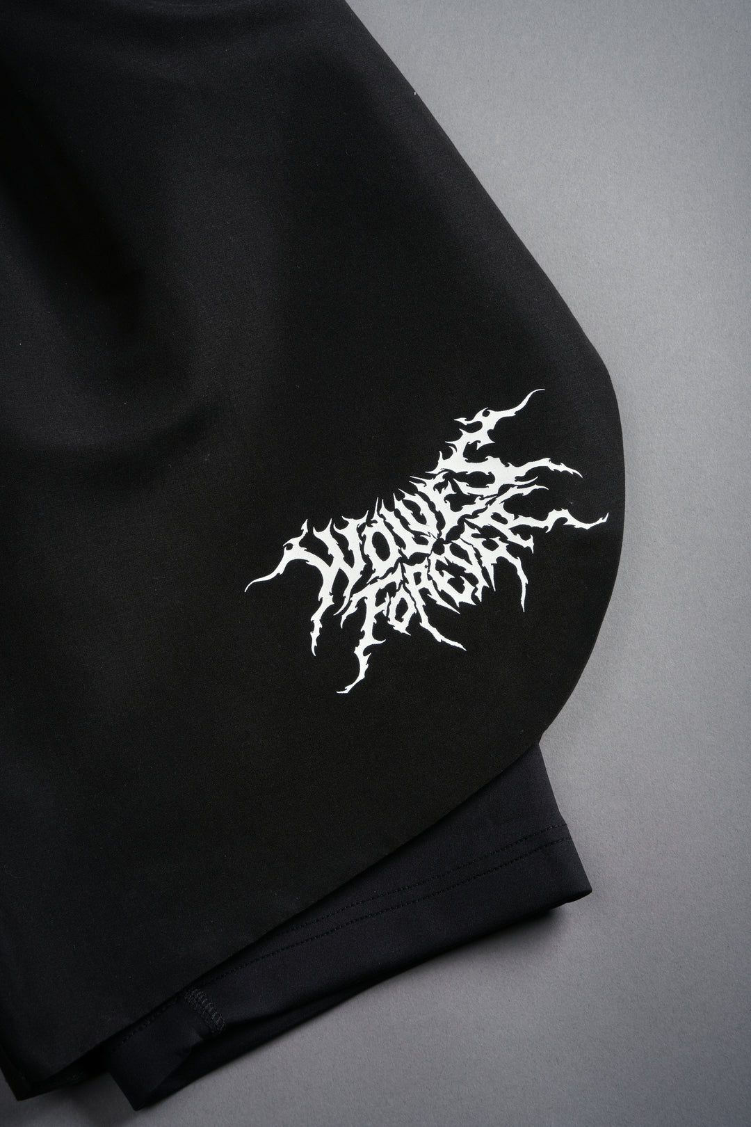 Forged From Iron Phantom Compression Shorts in Black