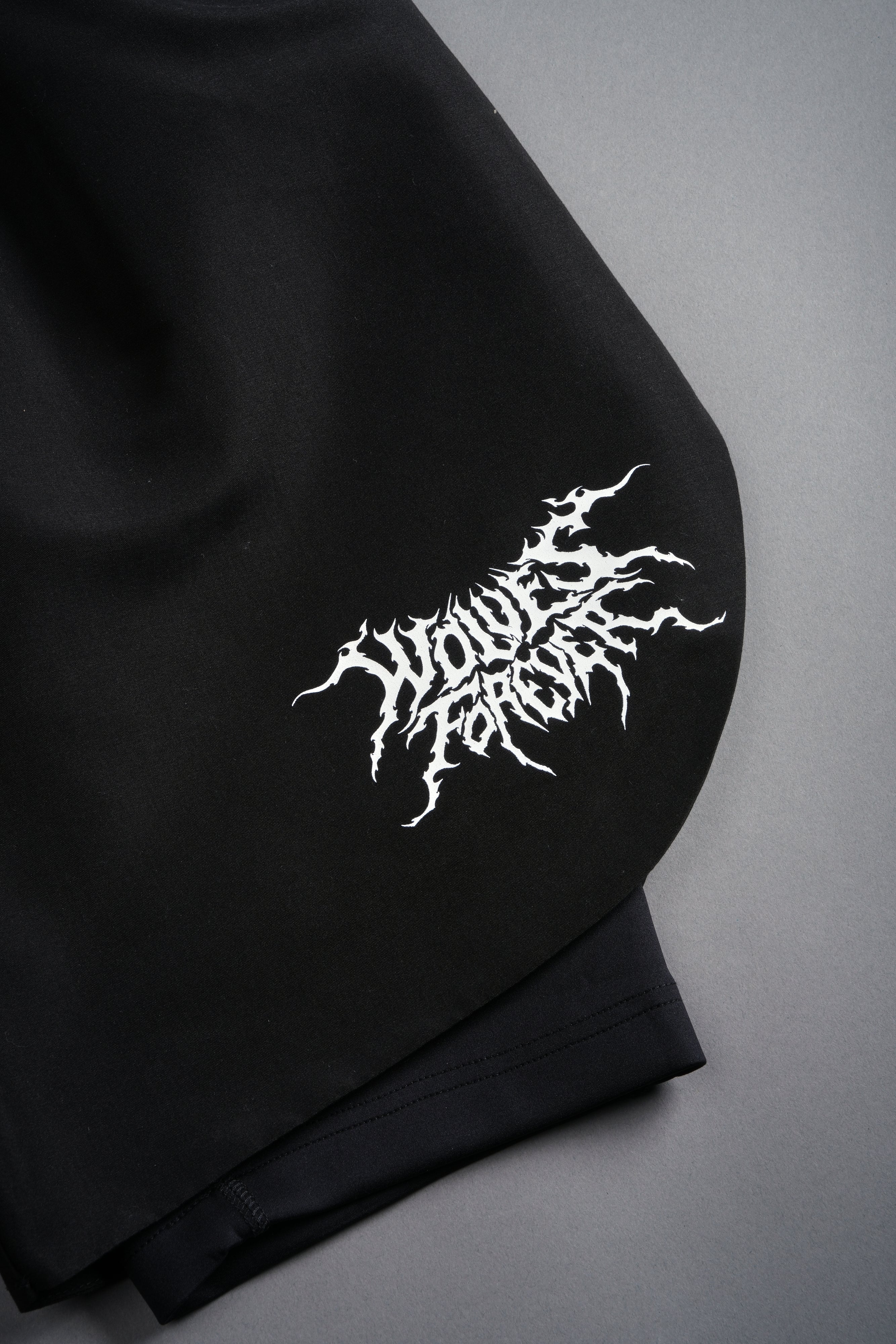 Forged From Iron Phantom Compression Shorts in Black