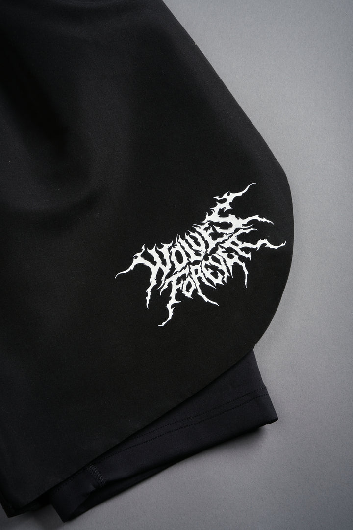 Forged From Iron Phantom Compression Shorts in Black