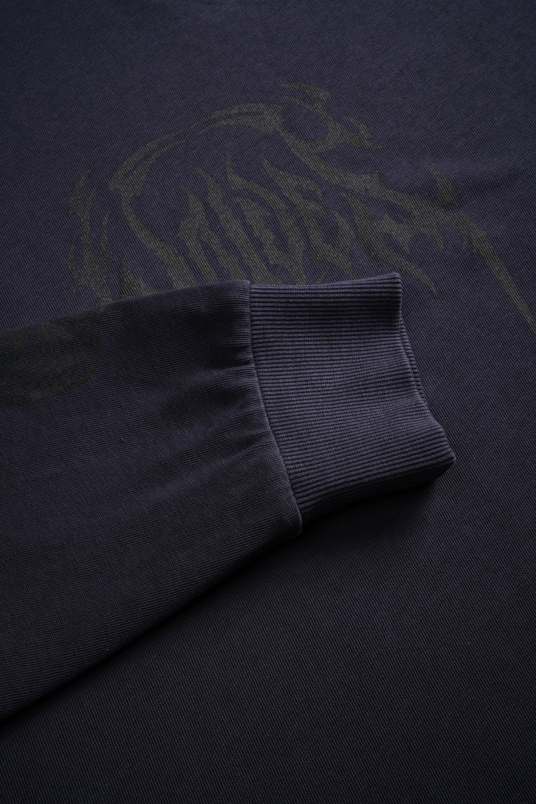 Ukiyo-e Premium "Box Cut" L/S Tee in Midnight Blue