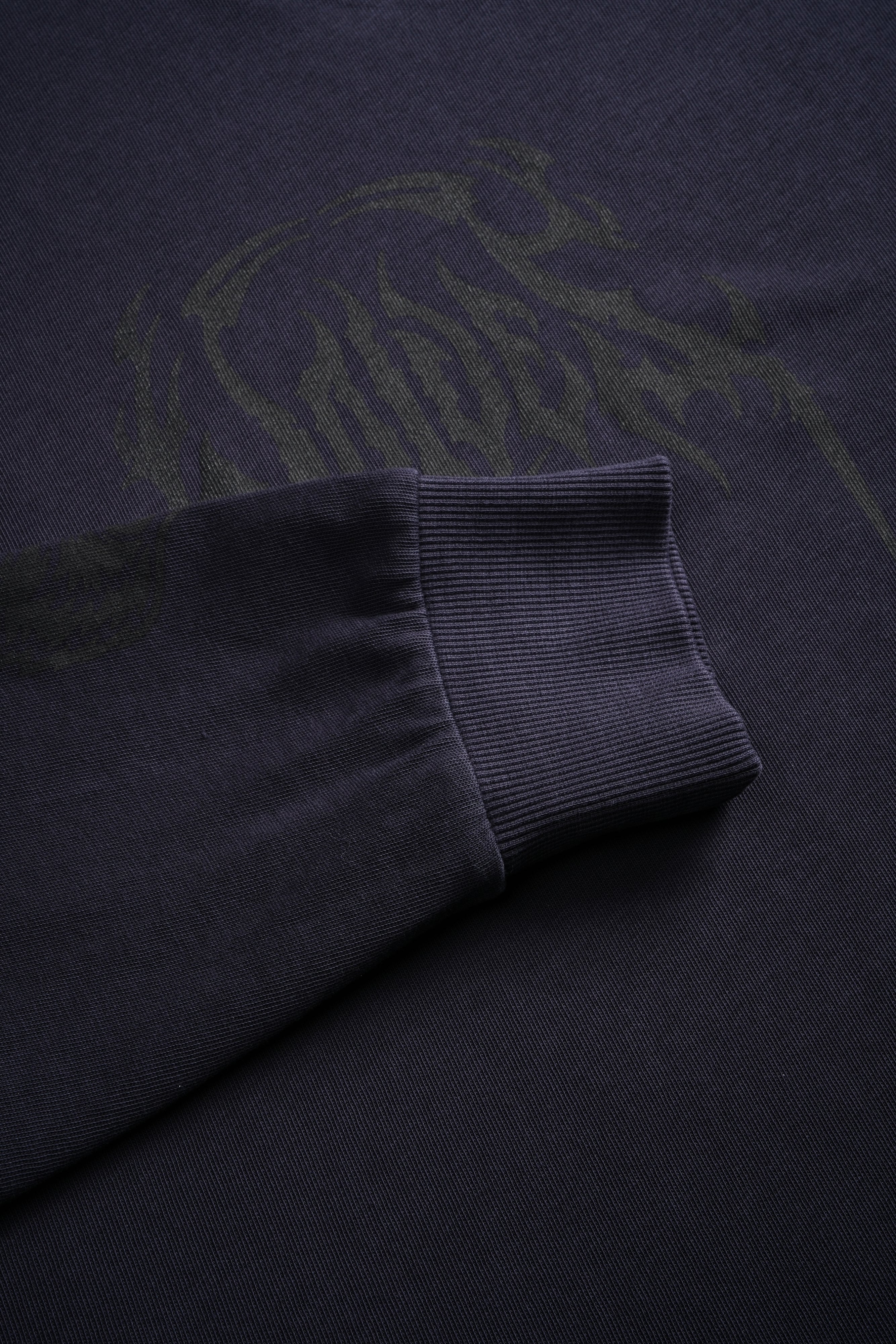 Ukiyo-e Premium "Box Cut" L/S Tee in Midnight Blue