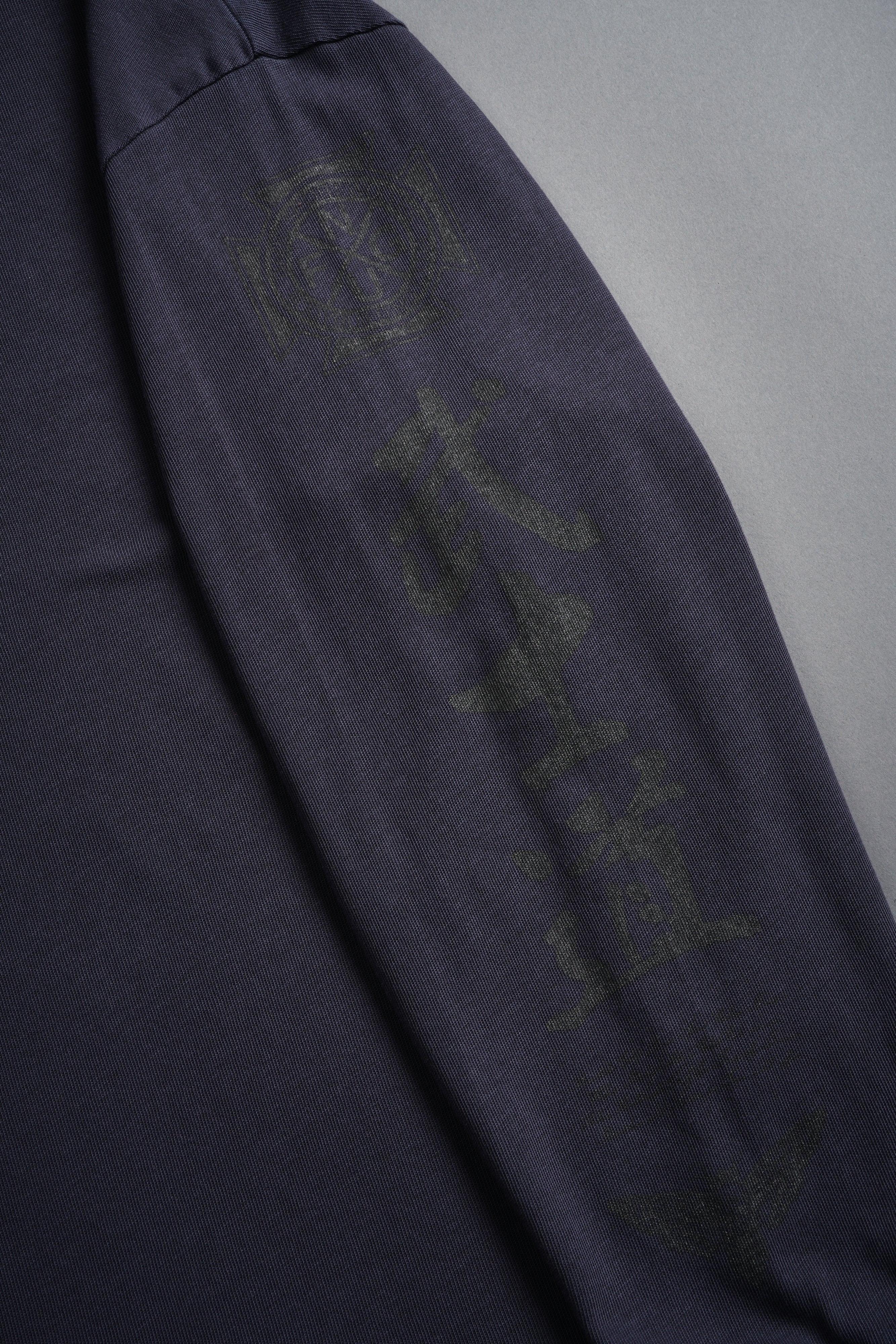 Ukiyo-e Premium "Box Cut" L/S Tee in Midnight Blue