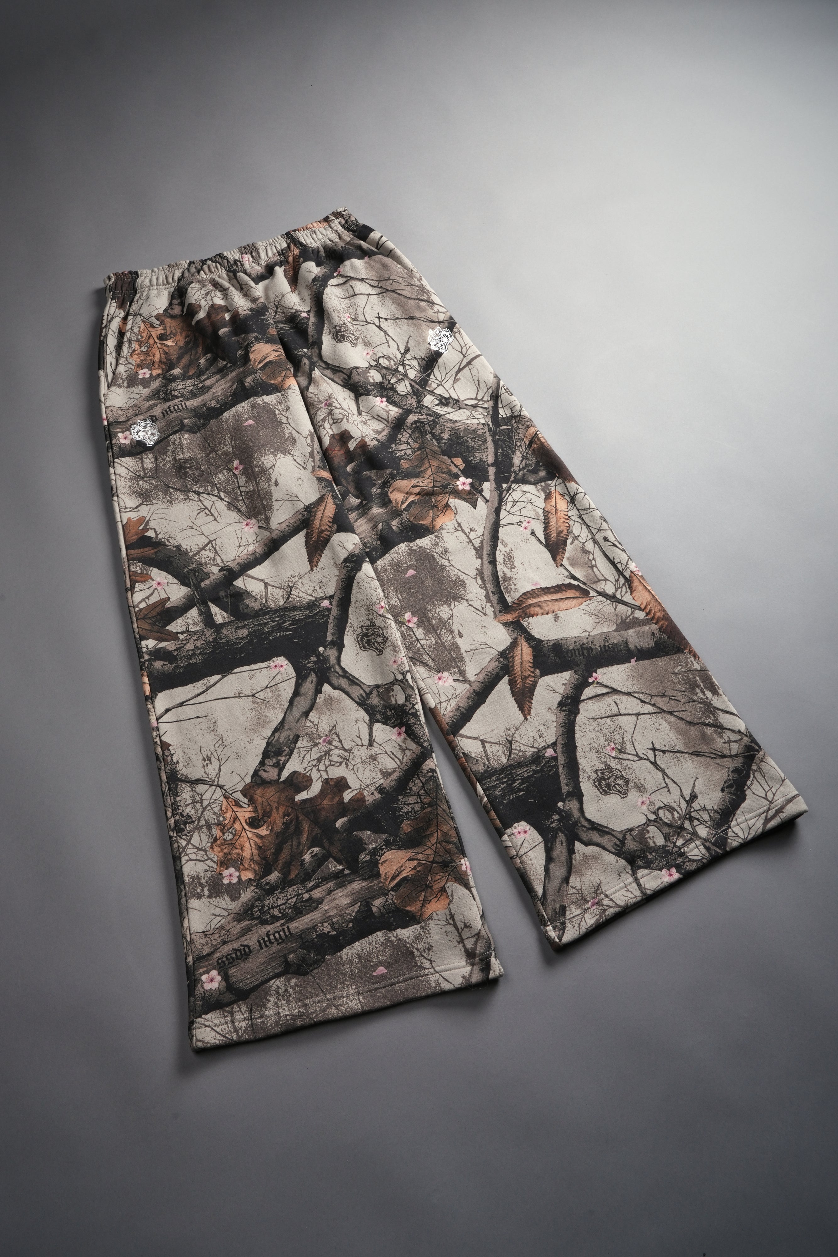 Dual Lennox Sweat Pants in Cherry Blossom Woodland Camo