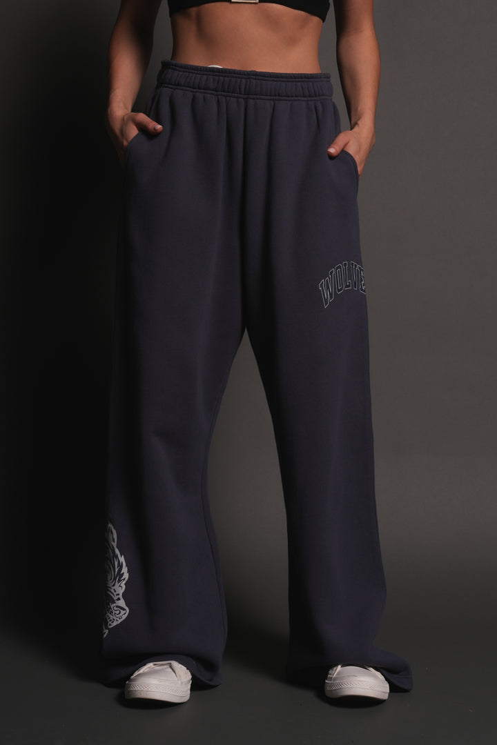 Loyalty Frvr Lennox Sweat Pants in Storm Blue