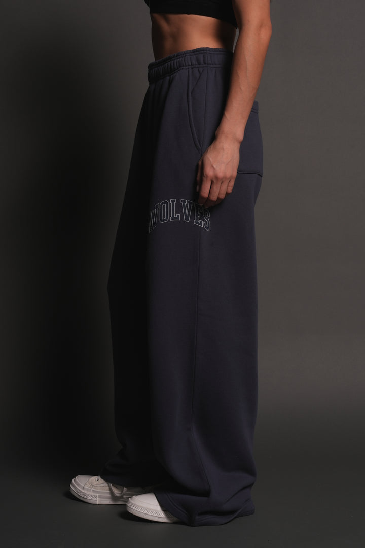 Loyalty Frvr Lennox Sweat Pants in Storm Blue