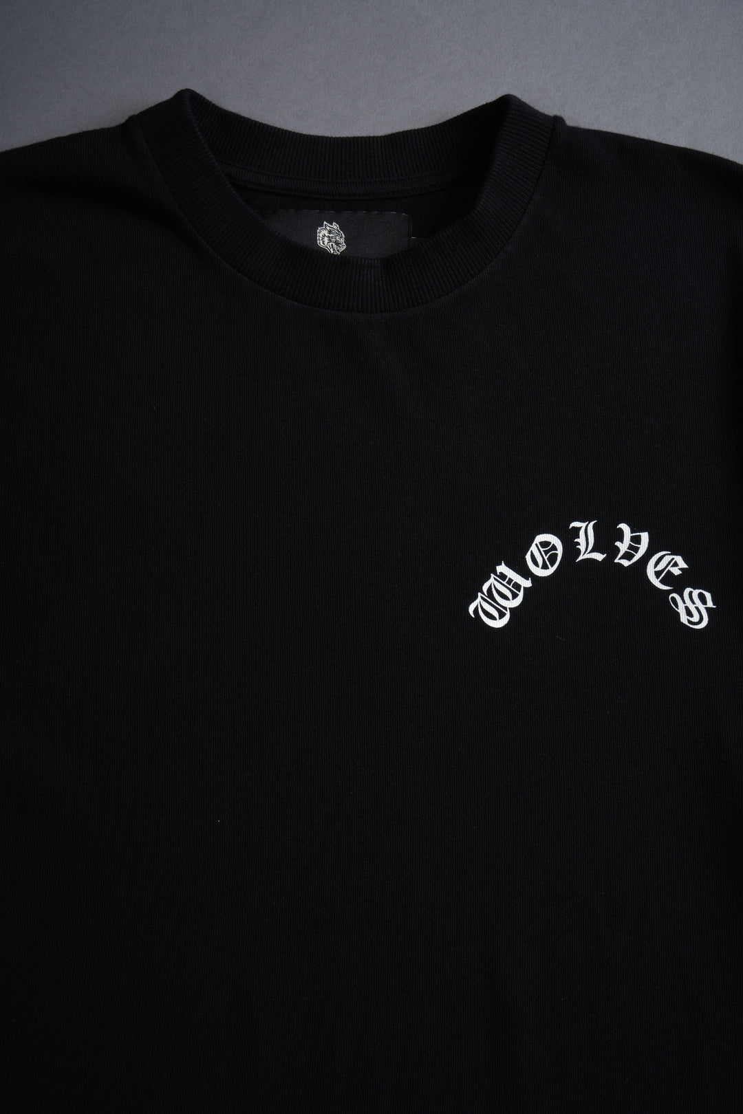 Chopper Wolf "Premium Classic" Tee in Black
