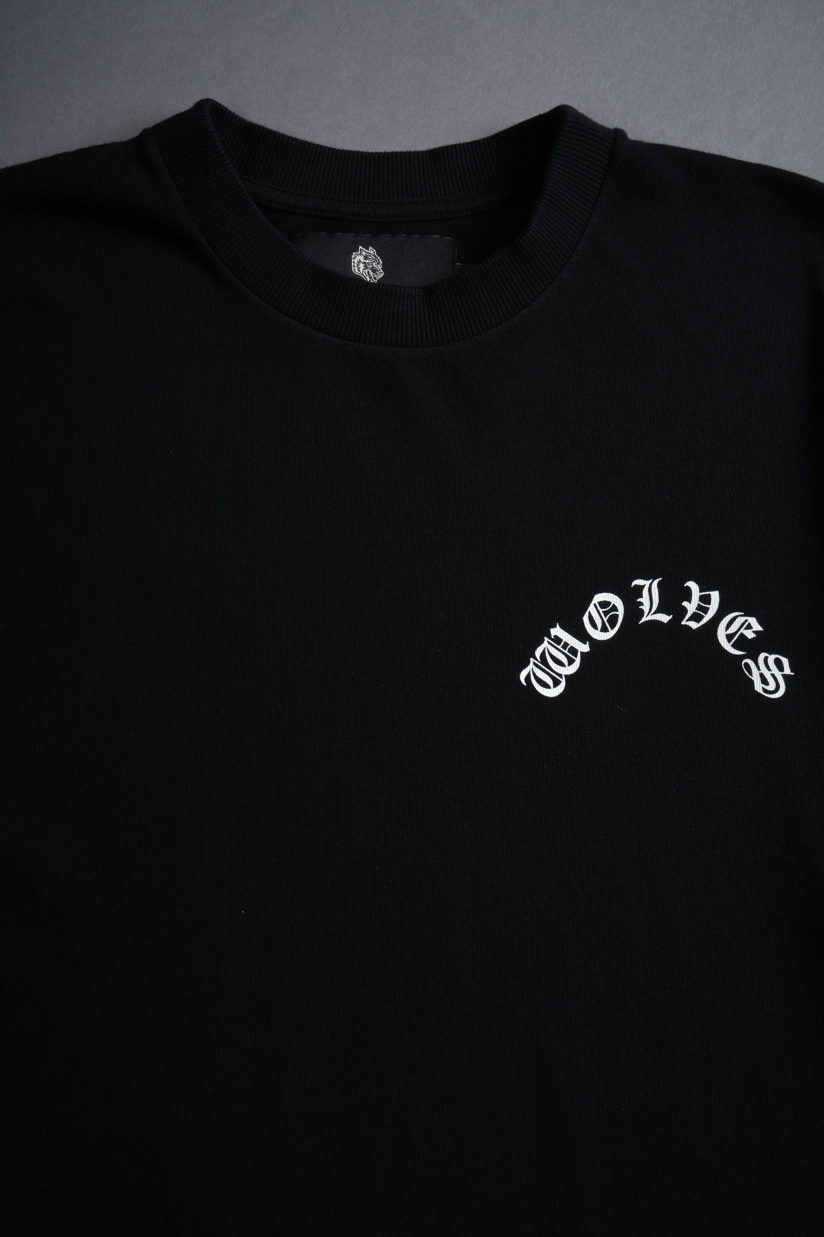 Chopper Wolf "Premium Classic" Tee in Black
