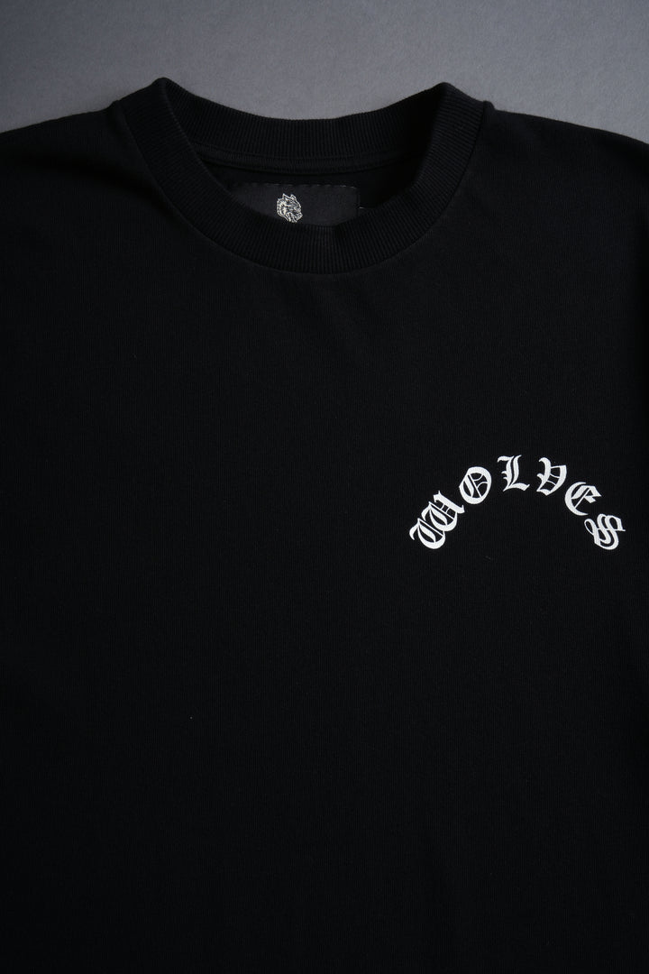 Chopper Wolf "Premium Classic" Tee in Black