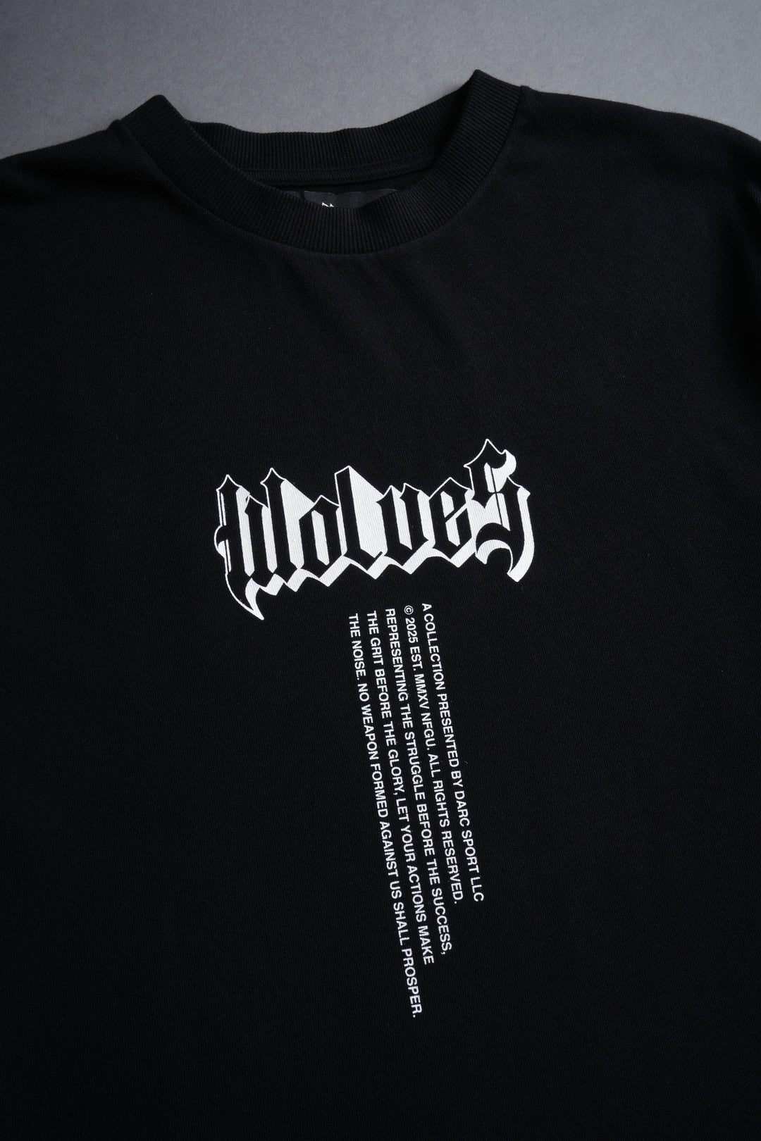 Our Badges "Premium Classic" Tee in Black