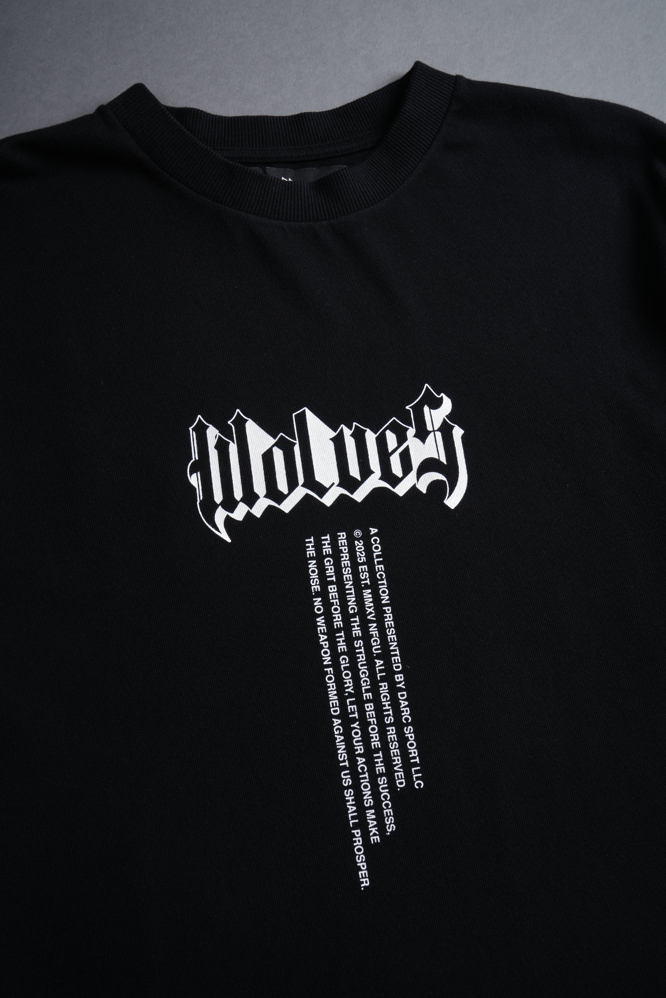 Our Badges "Premium Classic" Tee in Black