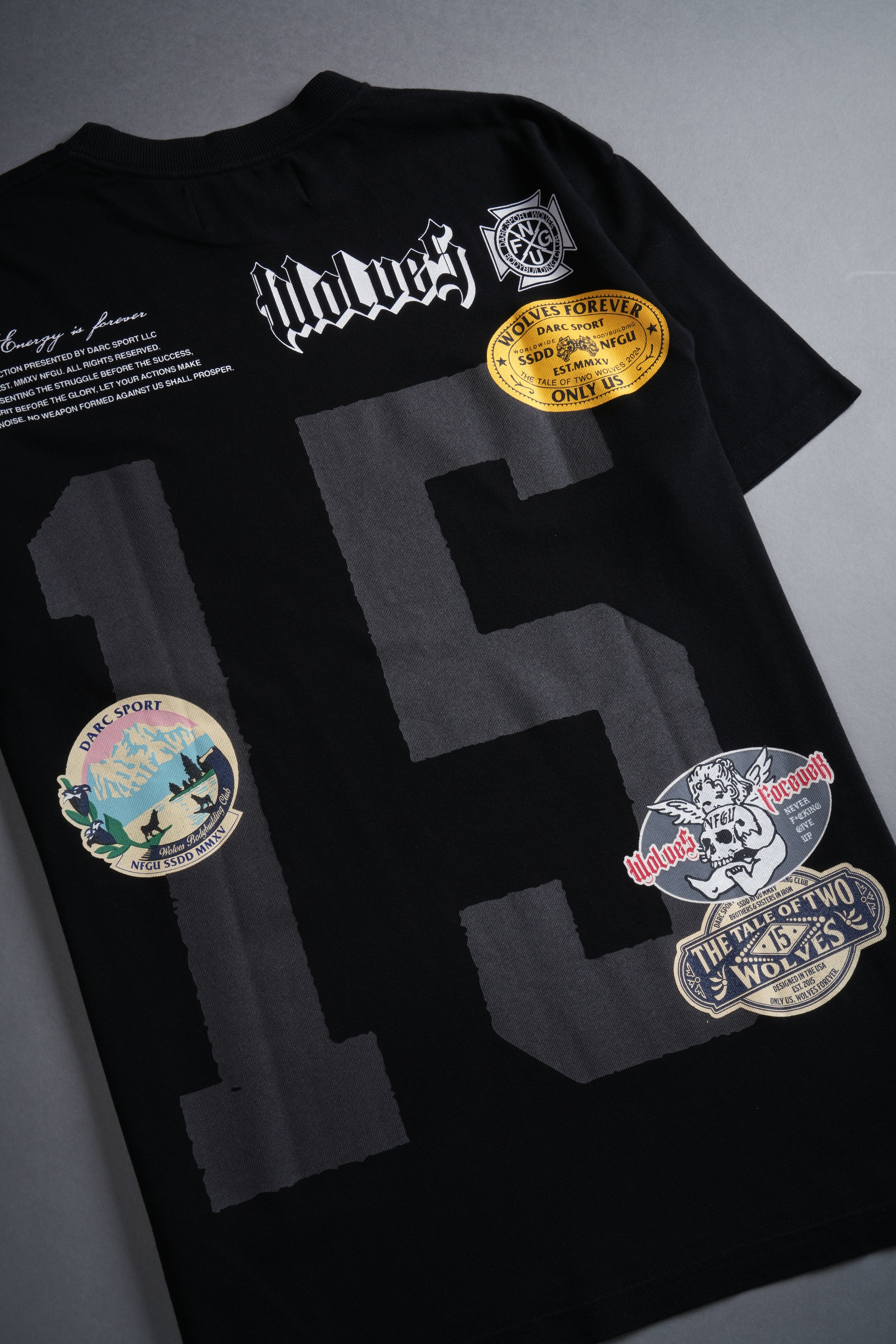 Our Badges "Premium Classic" Tee in Black