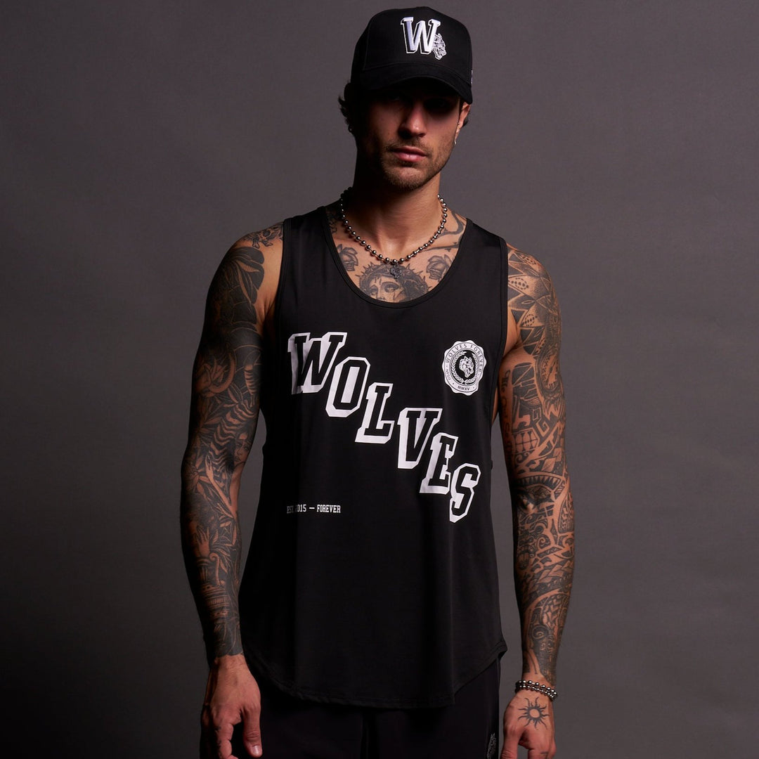 Stairs "Dry Wolf" (Drop) Tank in Black