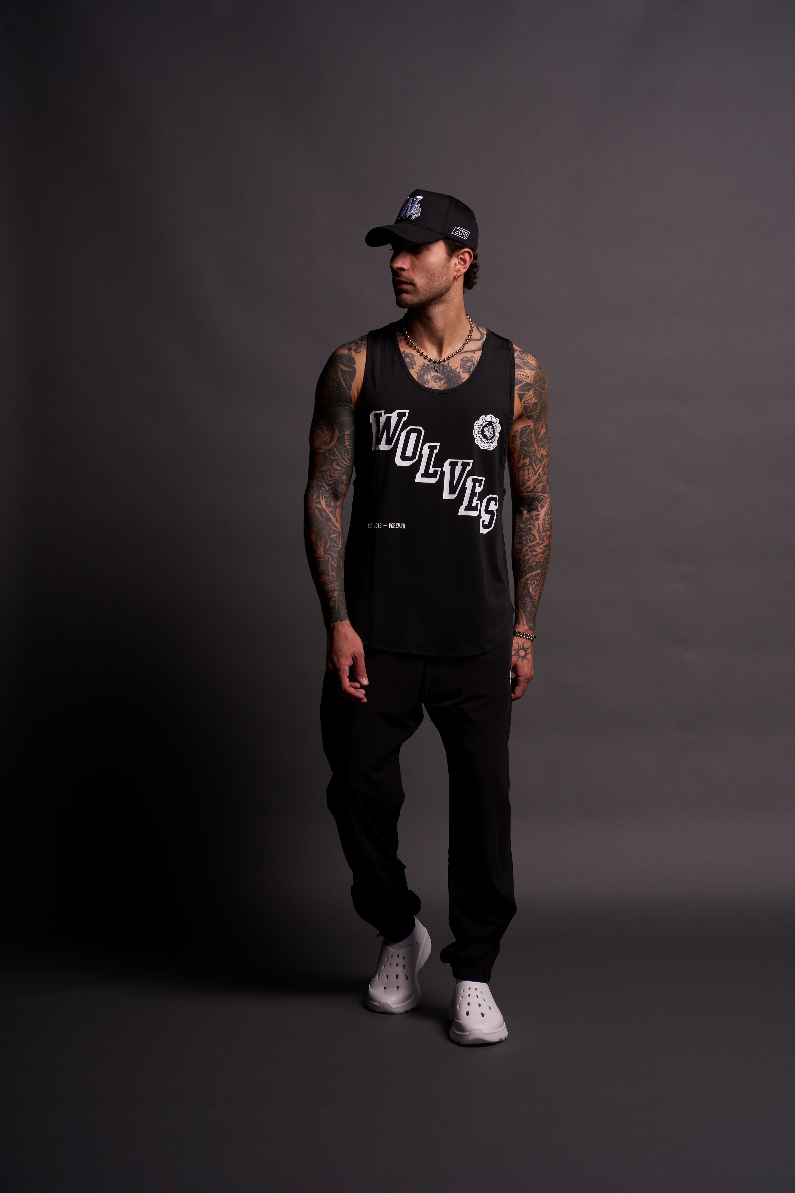 Stairs "Dry Wolf" (Drop) Tank in Black