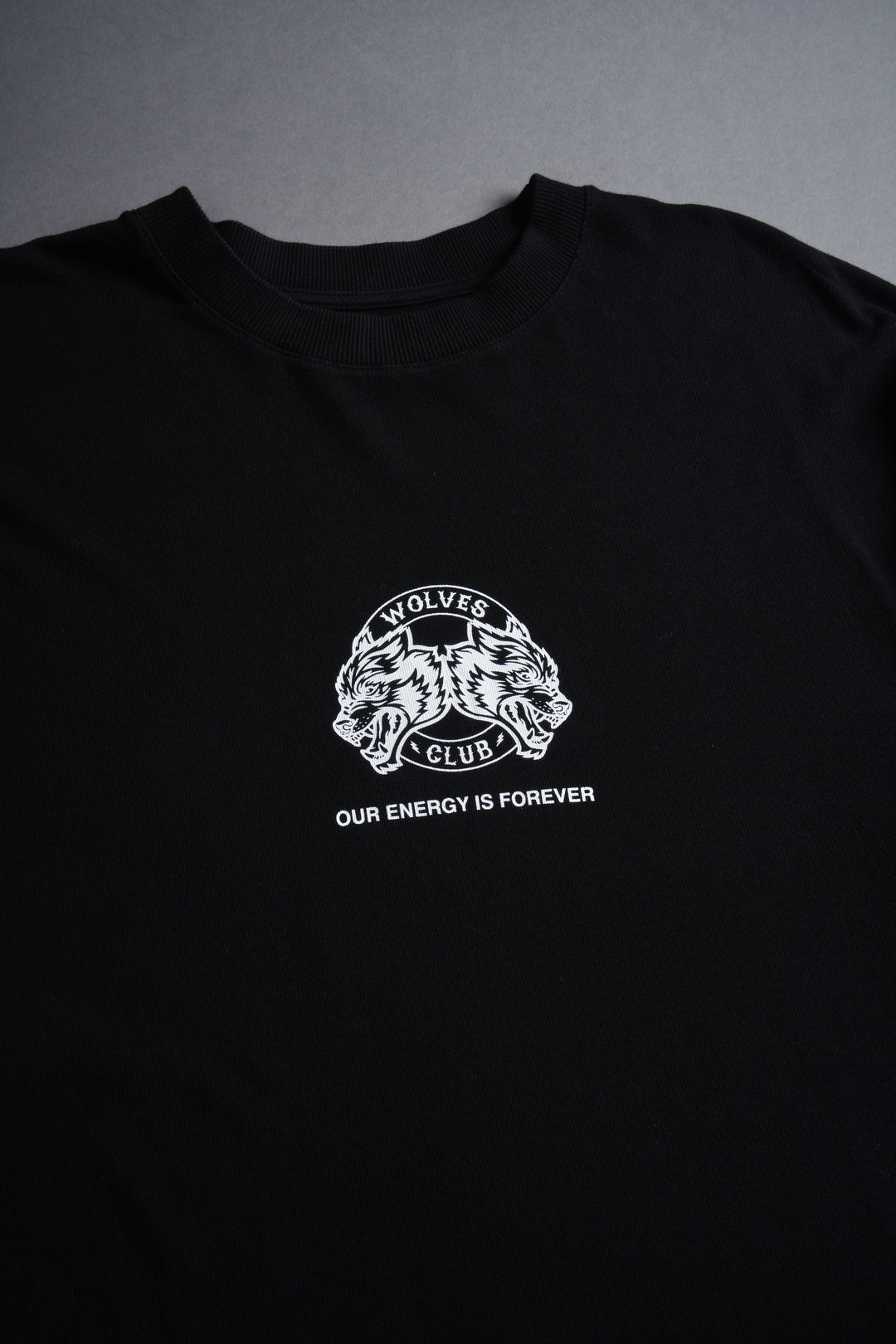 Alpha Wolf "Premium" Oversized Tee in Black