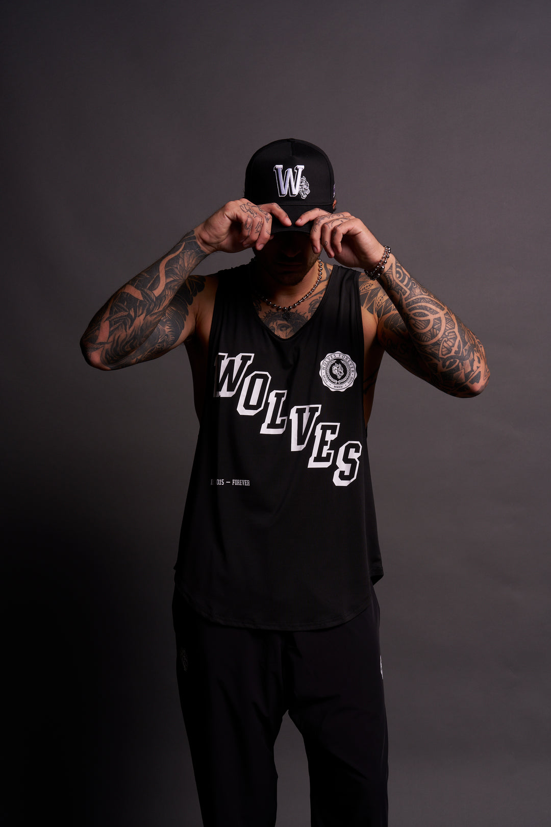 Stairs "Dry Wolf" (Drop) Tank in Black