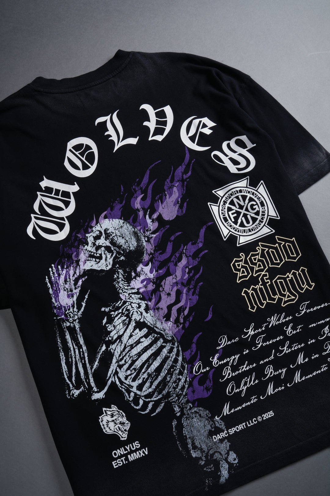 Resilient "Premium" Oversized Tee in Black