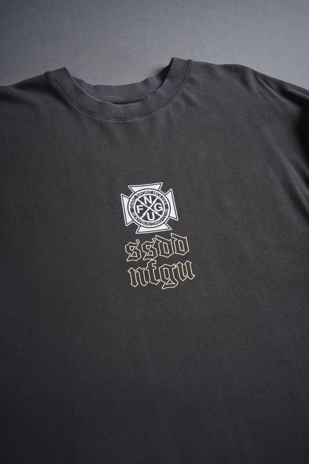 Resilient "Premium" Oversized Tee in Wolf Gray