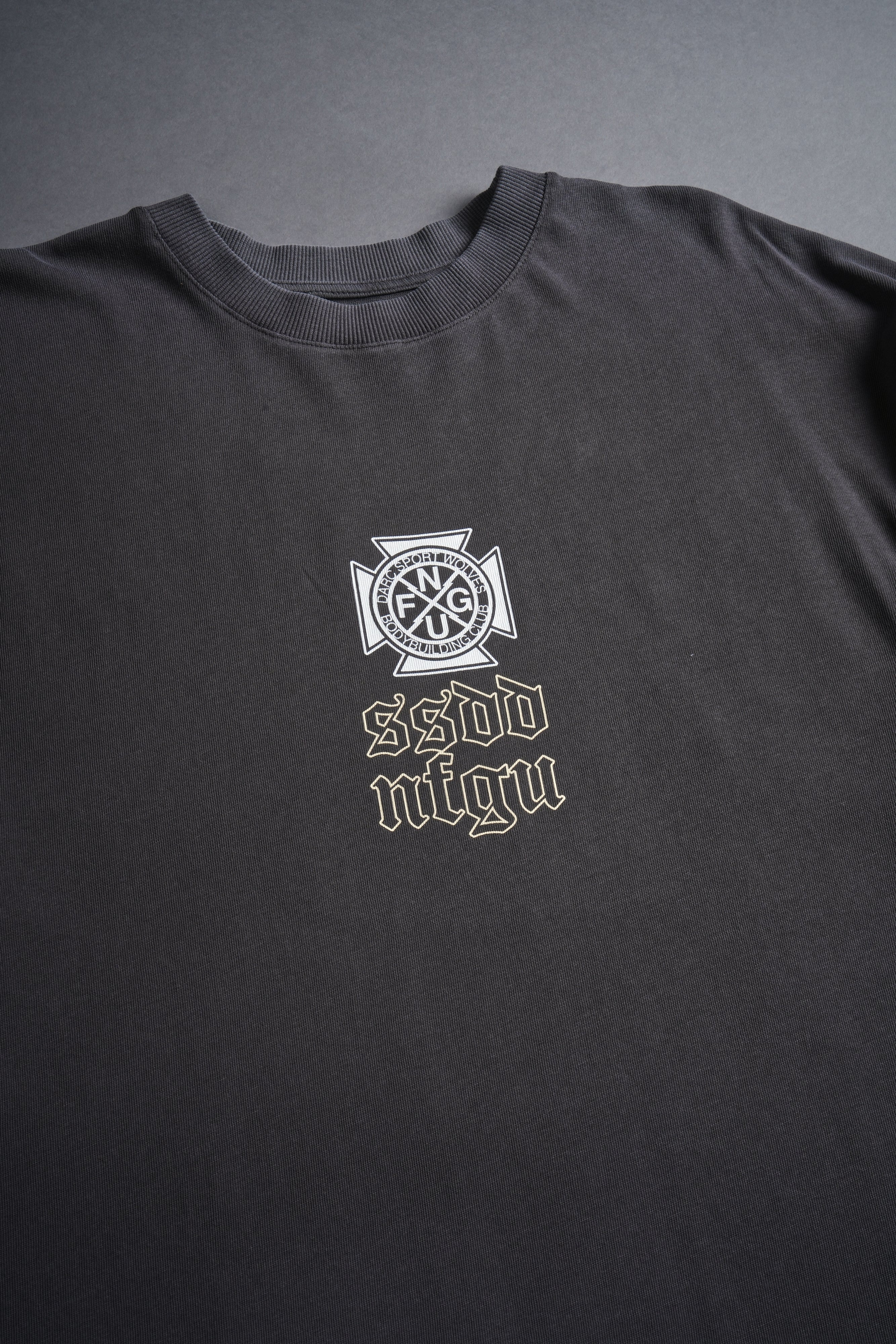 Resilient "Premium" Oversized Tee in Wolf Gray