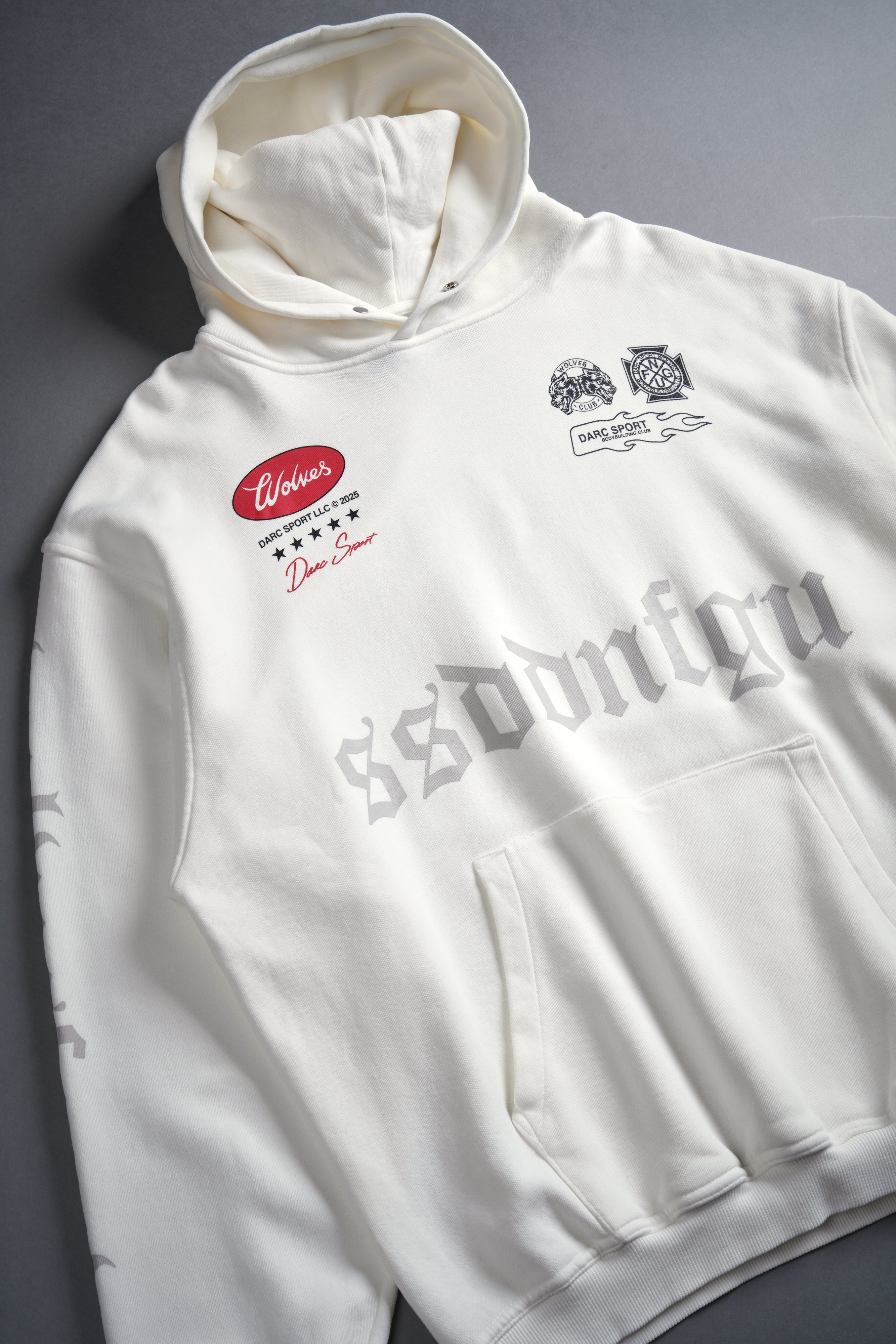 Us Forever "Pierce" Hoodie in Cream