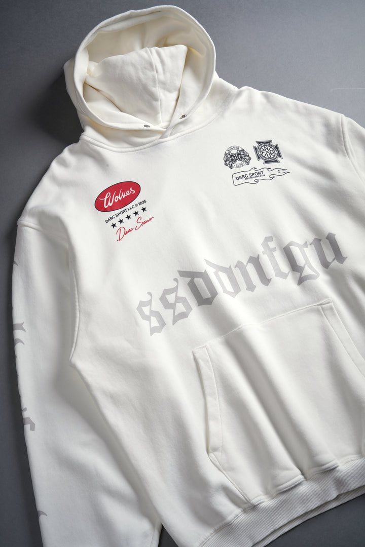 Us Forever "Pierce" Hoodie in Cream