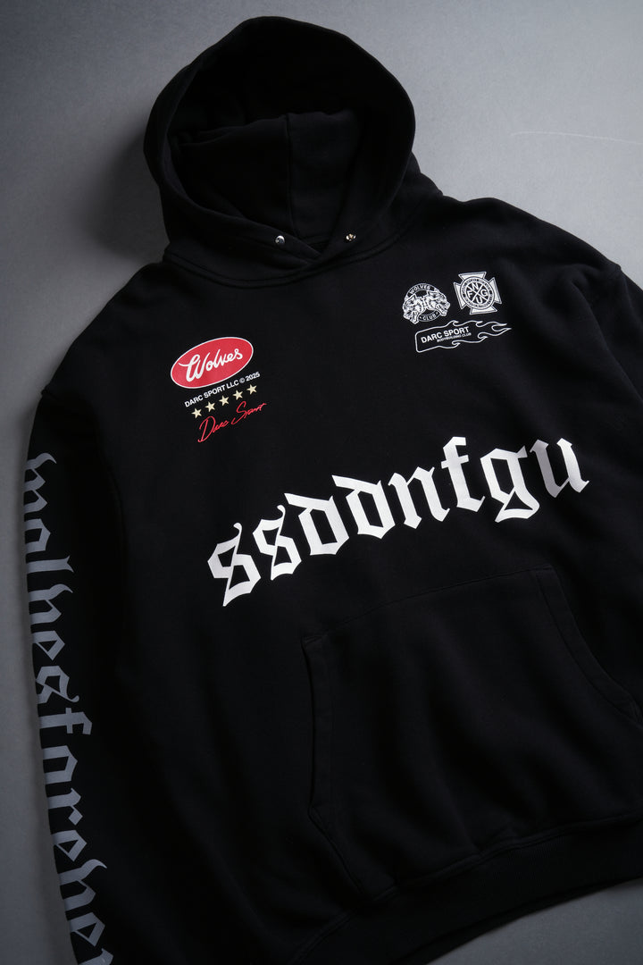 Us Forever "Pierce" Hoodie in Black